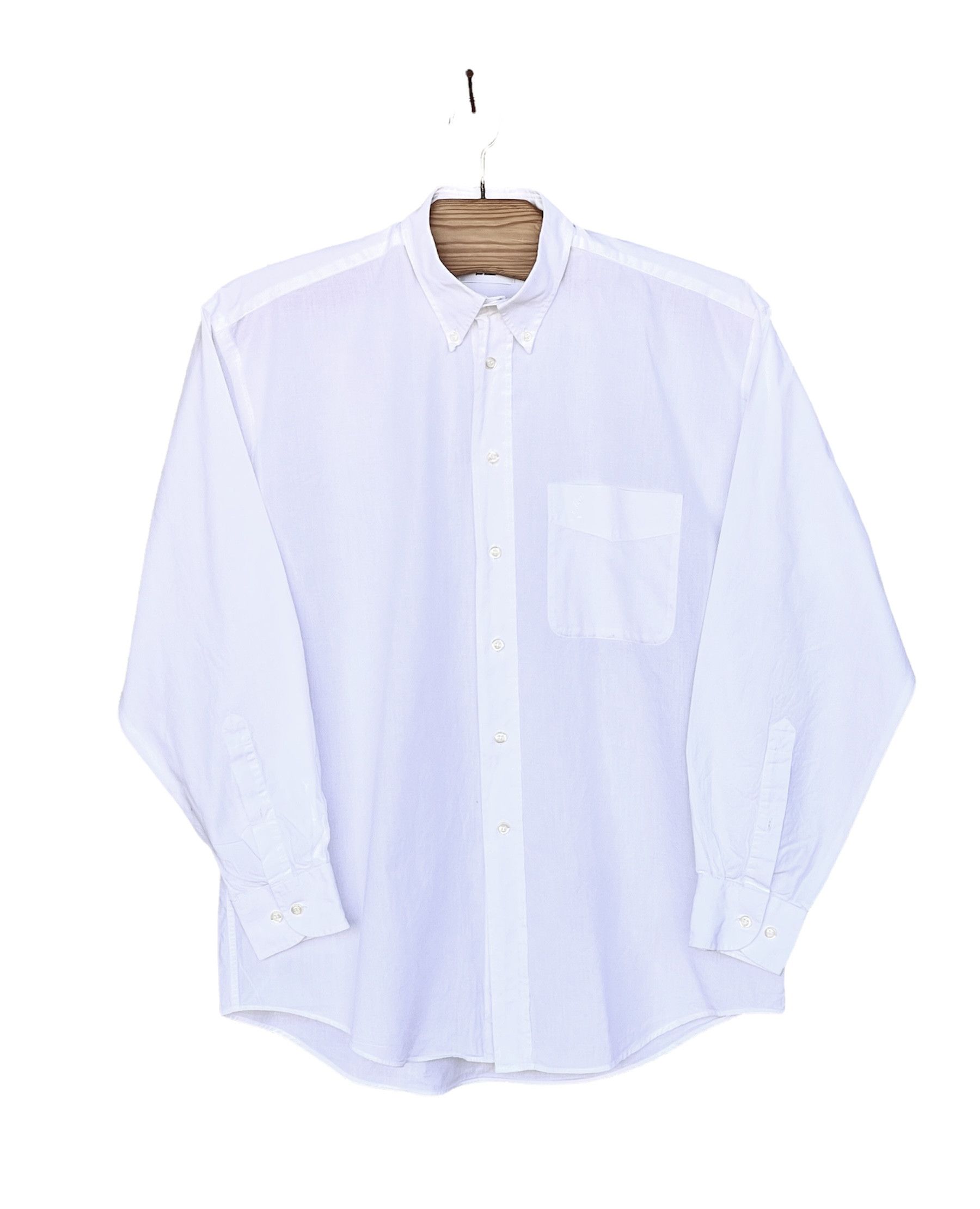 Yves Saint Laurent 🔥 Ysl Yves Saint Laurent white shirt size xl Size US XL / EU 56 / 4 - 1 Thumbnail