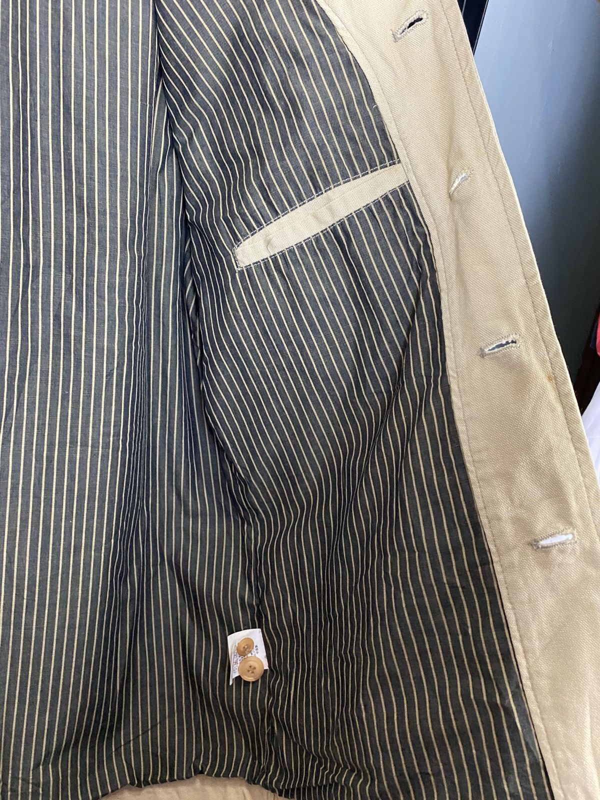 Japanese Brand × Vintage VINTAGE JUNGLE STORM Coat Denim Jacket Size US L / EU 52-54 / 3 - 11 Thumbnail