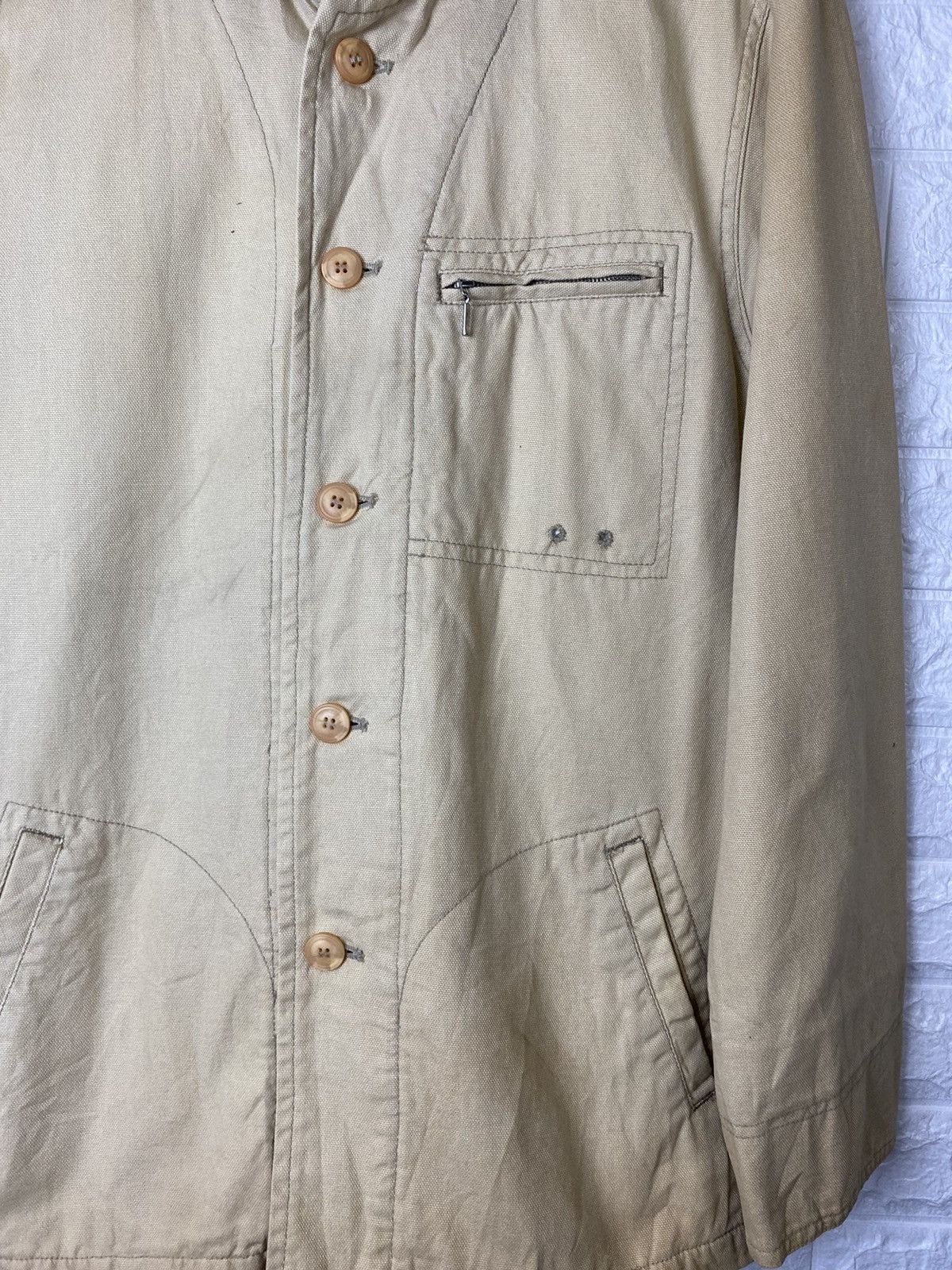 Japanese Brand × Vintage VINTAGE JUNGLE STORM Coat Denim Jacket Size US L / EU 52-54 / 3 - 3 Thumbnail