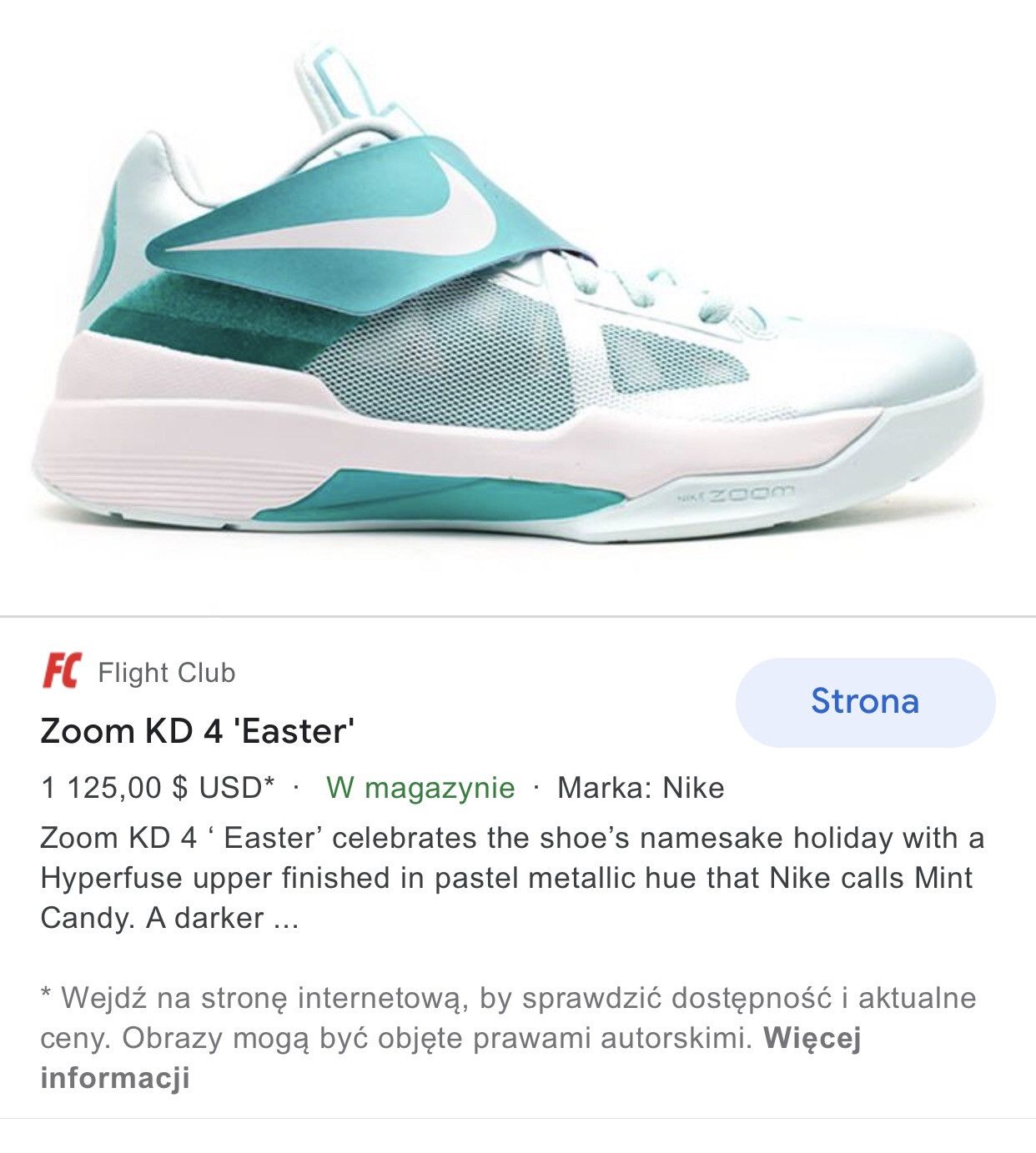 Vintage Nike Zoom KD 4 Mint US 8,5 Size US 8.5 / EU 41-42 - 1 Thumbnail