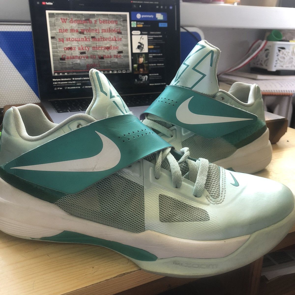 Vintage Nike Zoom KD 4 Mint US 8,5 Size US 8.5 / EU 41-42 - 2 Thumbnail