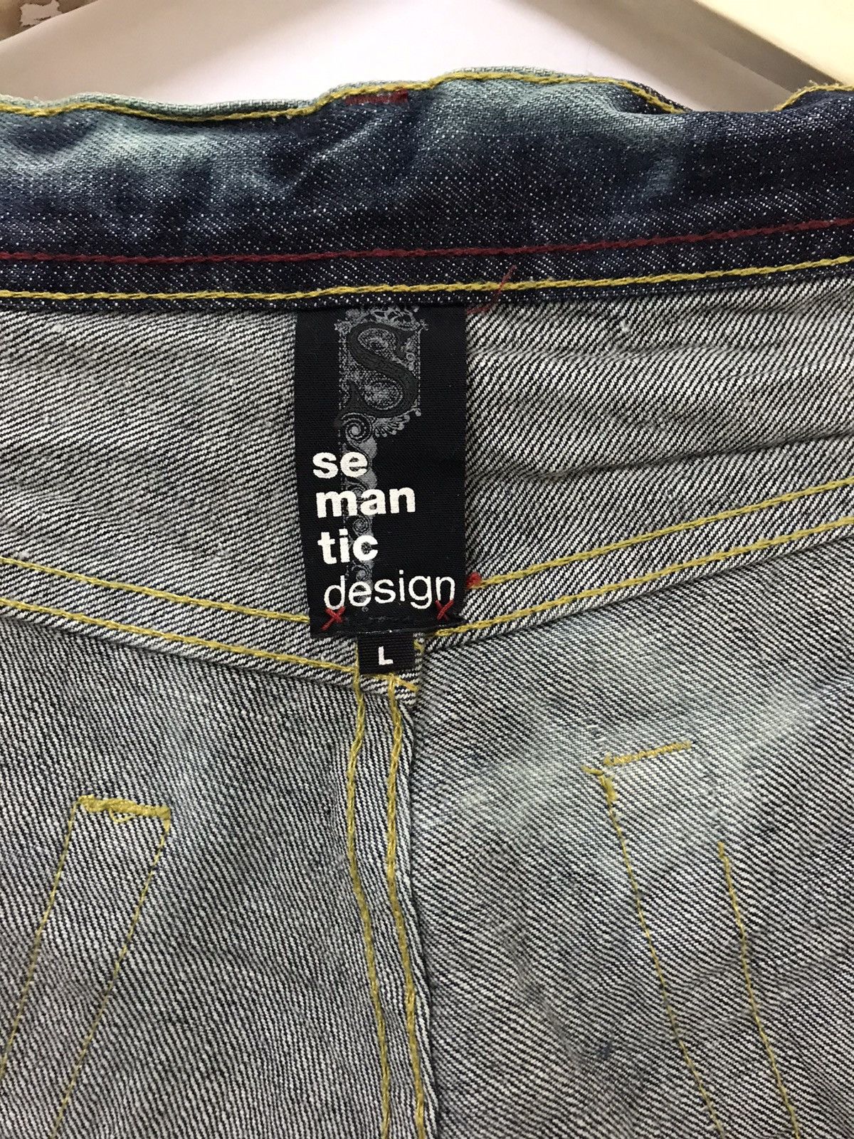Semantic Design Denime Acid Wash✖️Japanese Brand