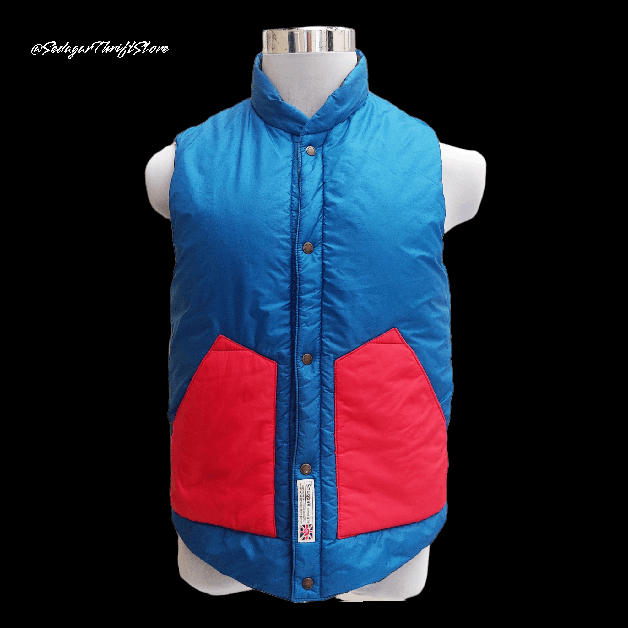 LUKER by NBHD x SNUGPAK Reversible Camo Puffer Vest