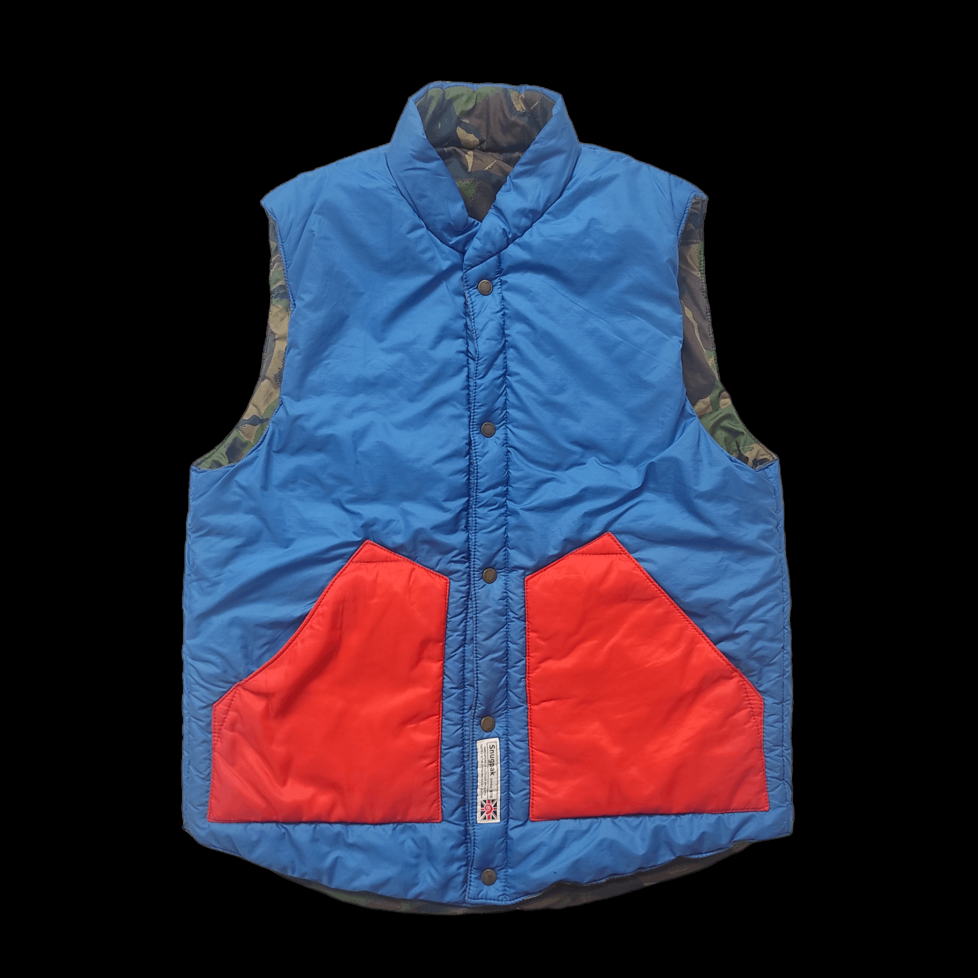 Neighborhood LUKER by NBHD x SNUGPAK Reversible Camo Puffer Vest Size US M / EU 48-50 / 2 - 2 Thumbnail