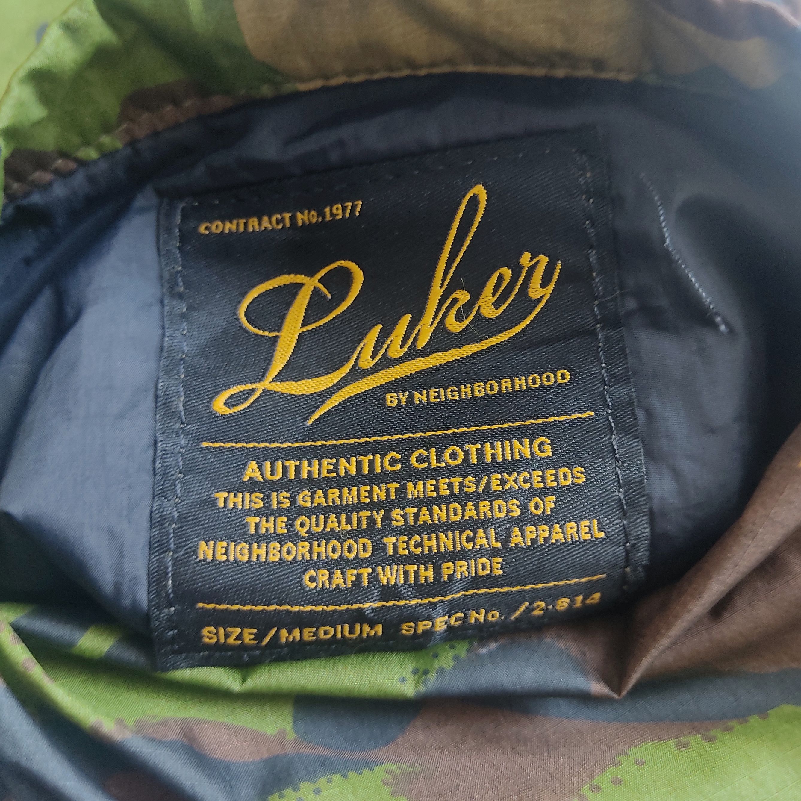 Neighborhood LUKER by NBHD x SNUGPAK Reversible Camo Puffer Vest Size US M / EU 48-50 / 2 - 9 Thumbnail
