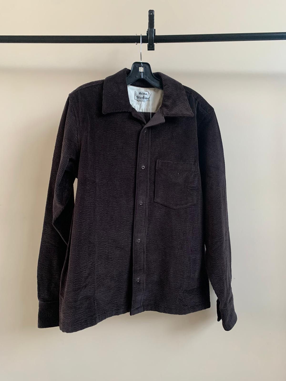 Acne Studios FN-MN-SHIR000194 in Coffee Brown Size US S / EU 44-46 / 1 - 12 Thumbnail