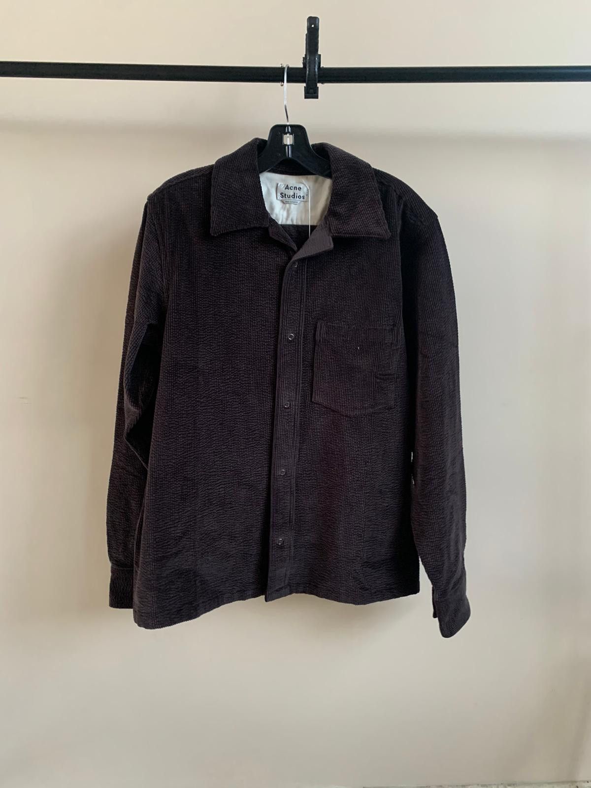 Acne Studios FN-MN-SHIR000194 in Coffee Brown Size US S / EU 44-46 / 1 - 2 Thumbnail
