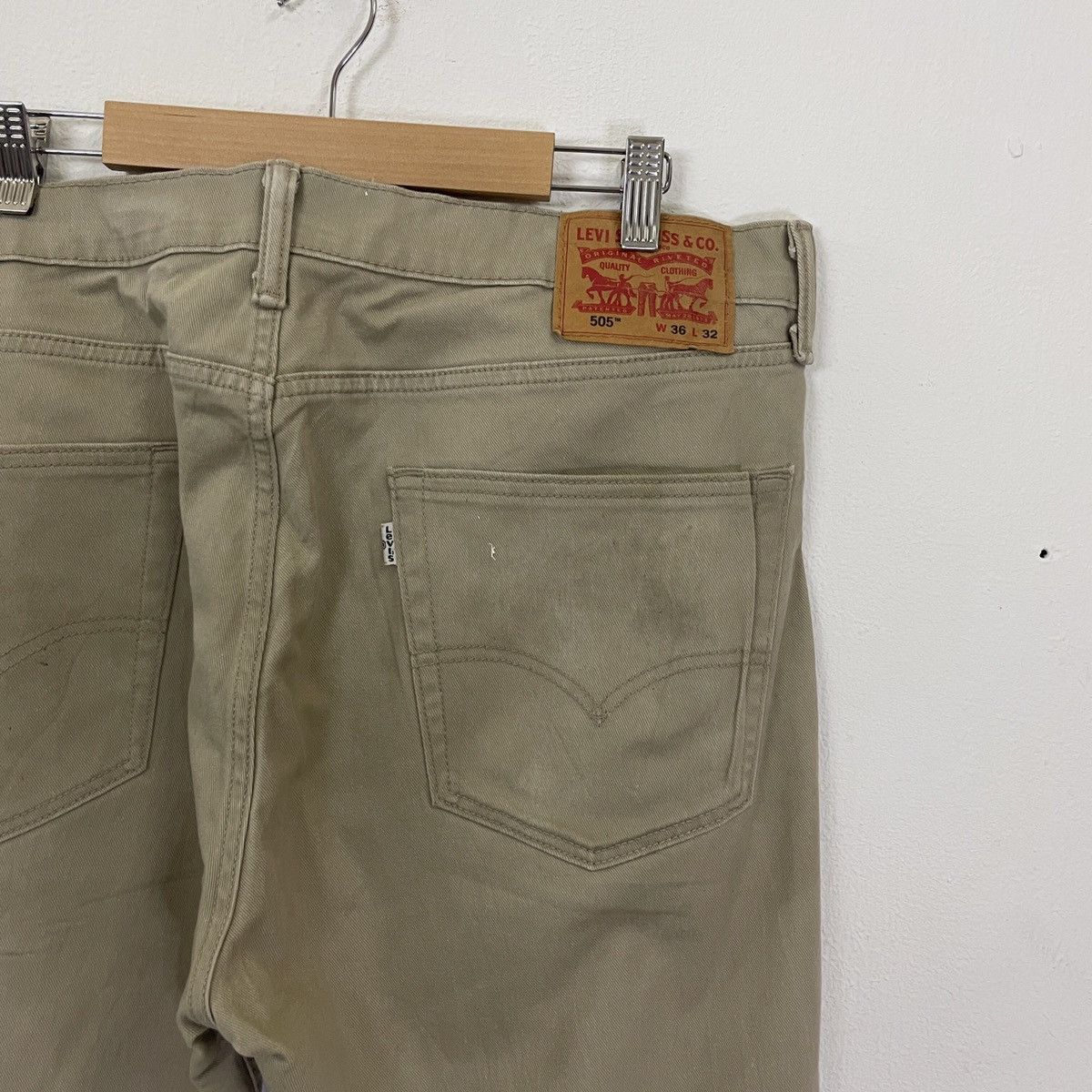 Levi's Vintage Levis 505 Denim Jeans Size US 37 - 8 Thumbnail