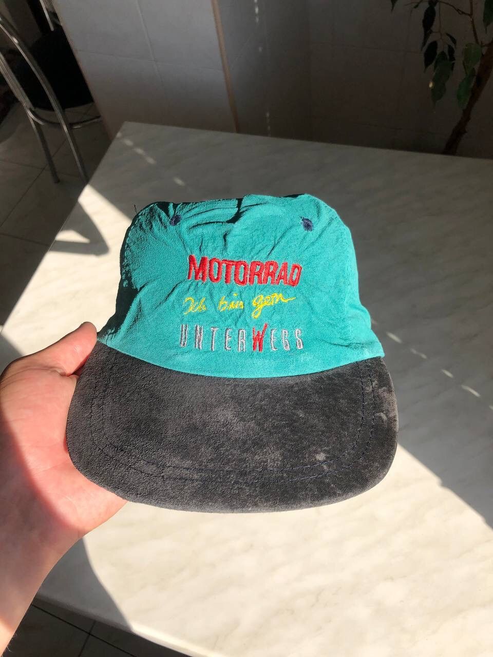 BMW × Vintage Vintage Motorrad cap hat 90s motoracing Size ONE SIZE - 2 Thumbnail