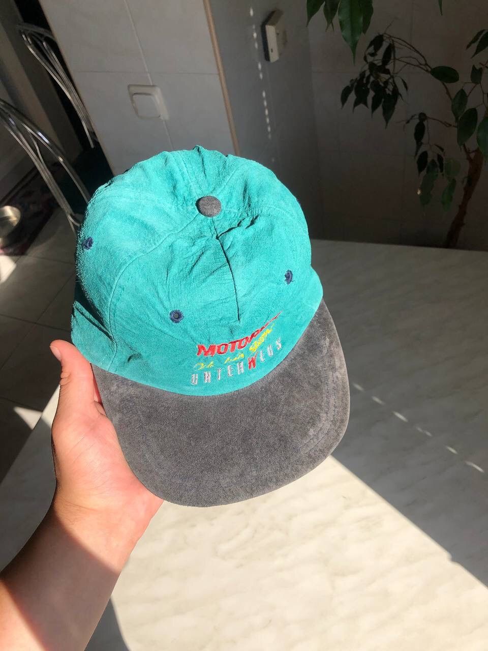 BMW × Vintage Vintage Motorrad cap hat 90s motoracing Size ONE SIZE - 4 Thumbnail