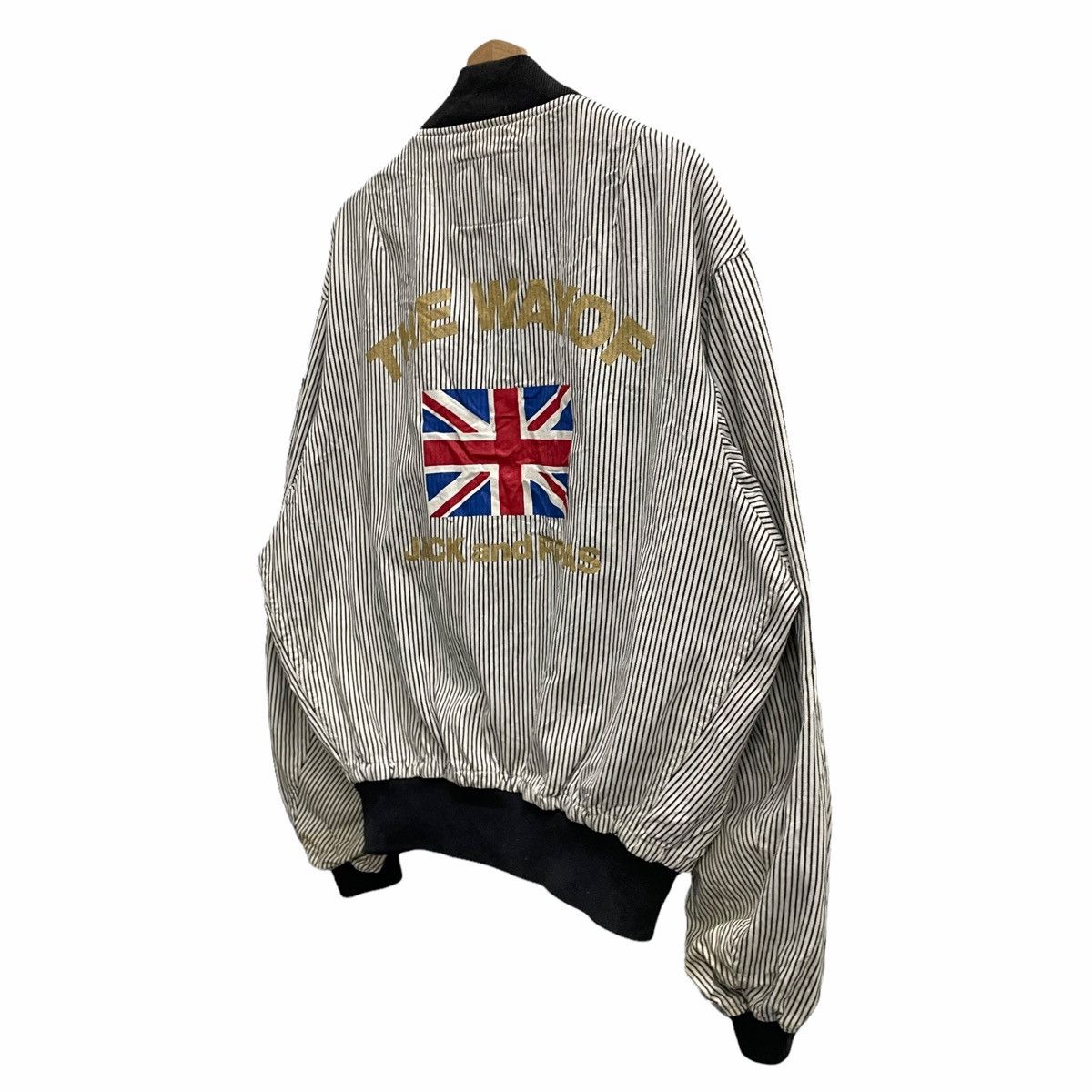 Japanese Brand × Union LA 💥80s The Wayof Jack Papas Bomber Hickory Jacket Size US L / EU 52-54 / 3 - 3 Thumbnail