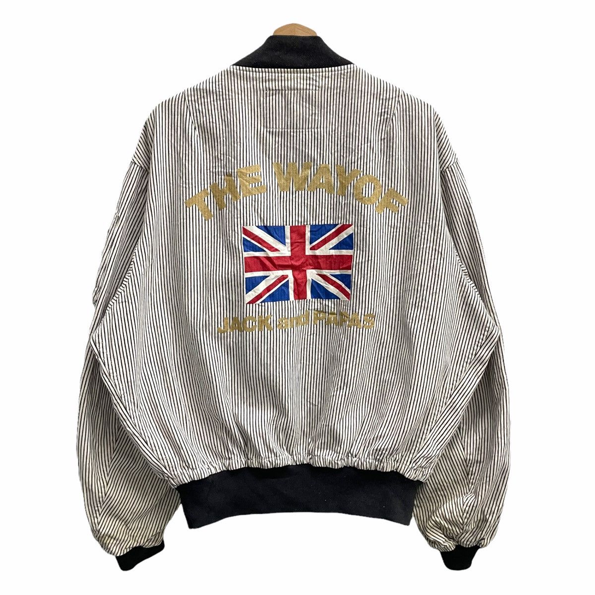Japanese Brand × Union LA 💥80s The Wayof Jack Papas Bomber Hickory Jacket Size US L / EU 52-54 / 3 - 1 Thumbnail
