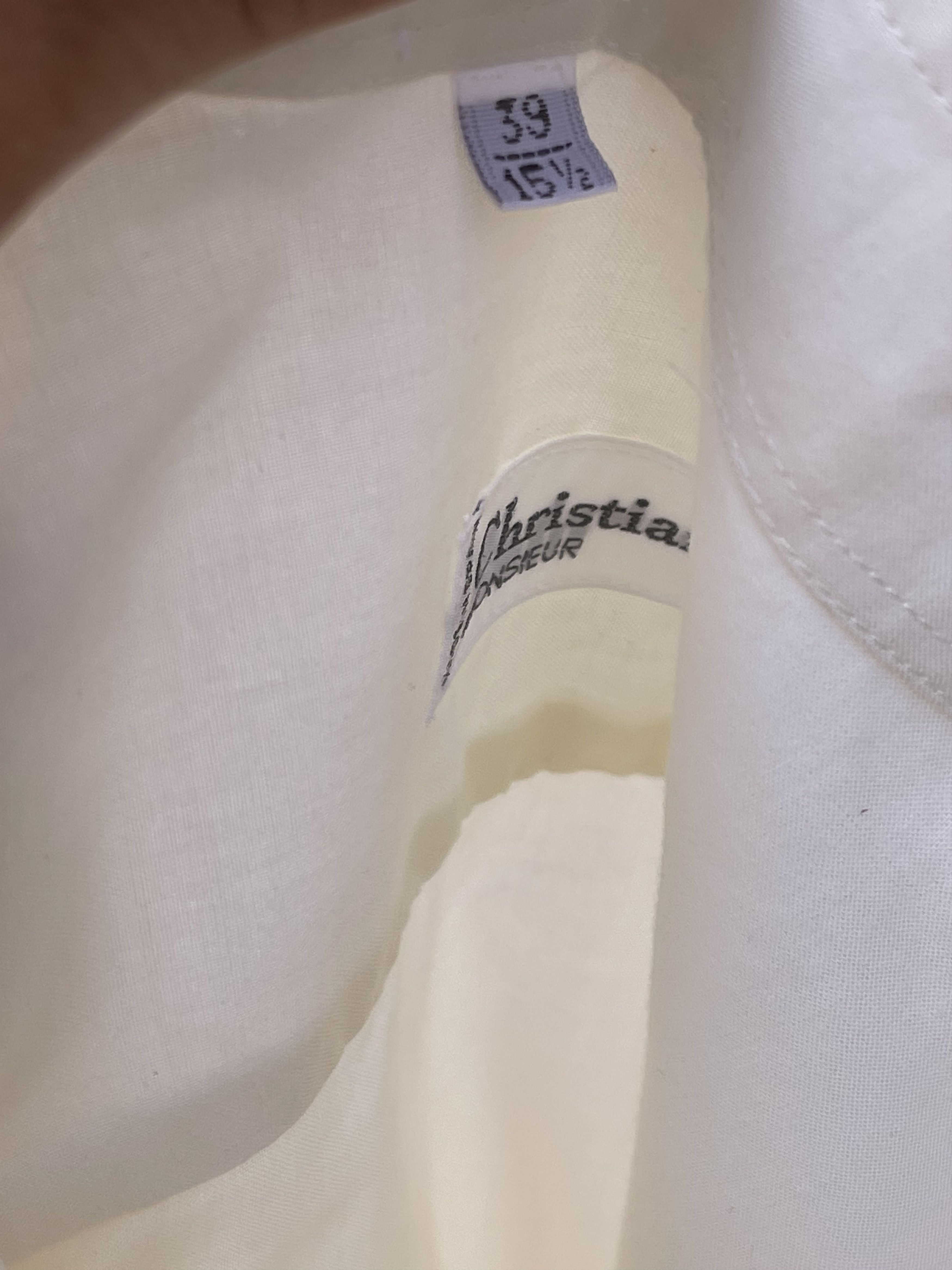 🔥 Christian Dior Monsieur shirt Double-cuff size M