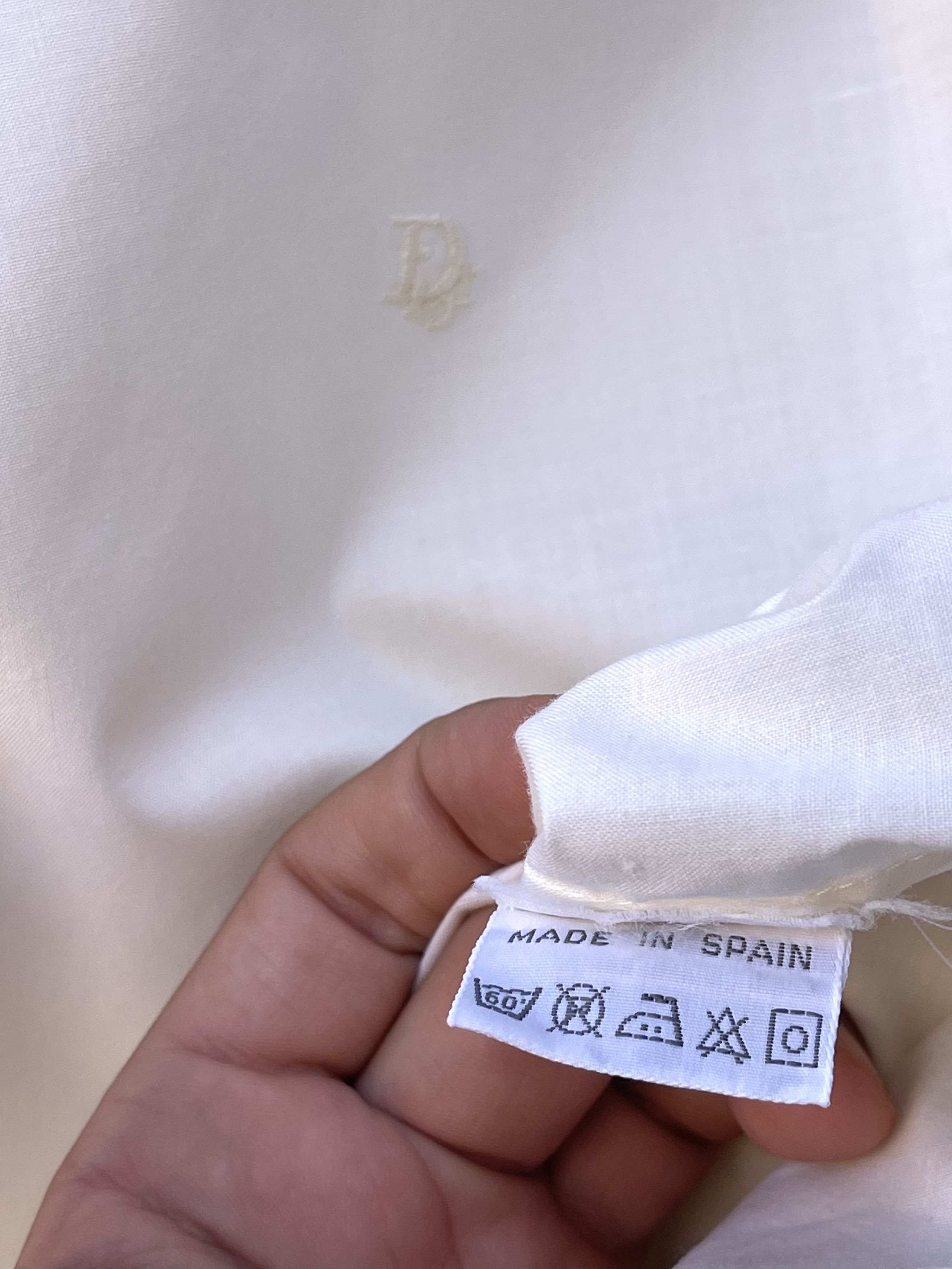 🔥 Christian Dior Monsieur shirt Double-cuff size M