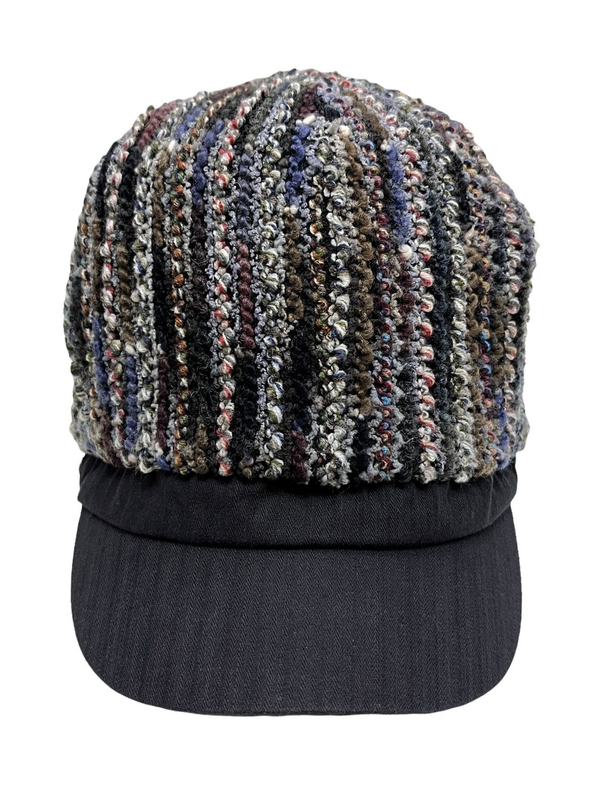 Aran Isles Knitwear Designer GRACE Wool Knitted Stripes Coogi Missoni Style Size ONE SIZE - 5 Thumbnail