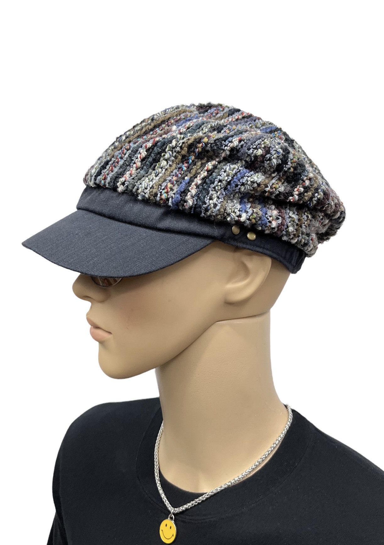 Designer GRACE Wool Knitted Stripes Coogi Missoni Style