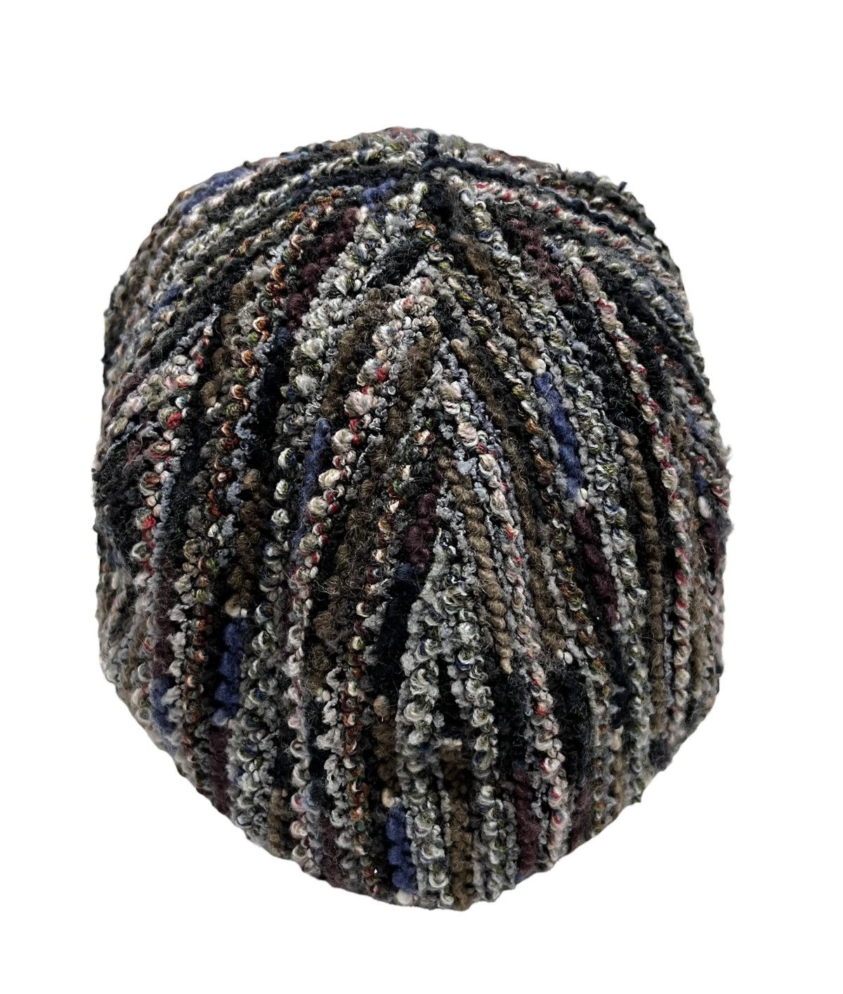 Aran Isles Knitwear Designer GRACE Wool Knitted Stripes Coogi Missoni Style Size ONE SIZE - 6 Thumbnail