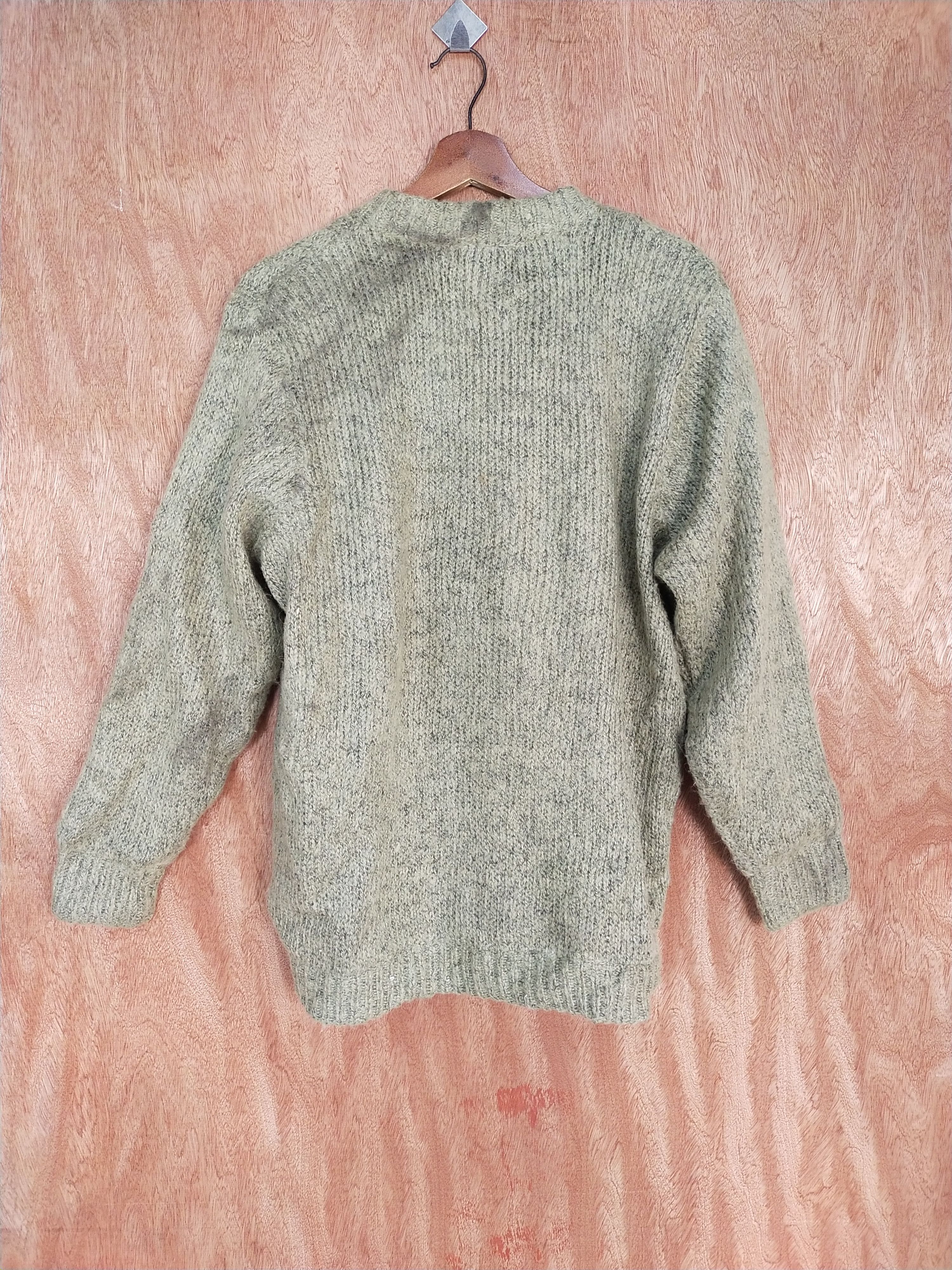 Aran Isles Knitwear × Japanese Brand Nao light brown knitwear japan cardigan #S172 Size US L / EU 52-54 / 3 - 7 Thumbnail