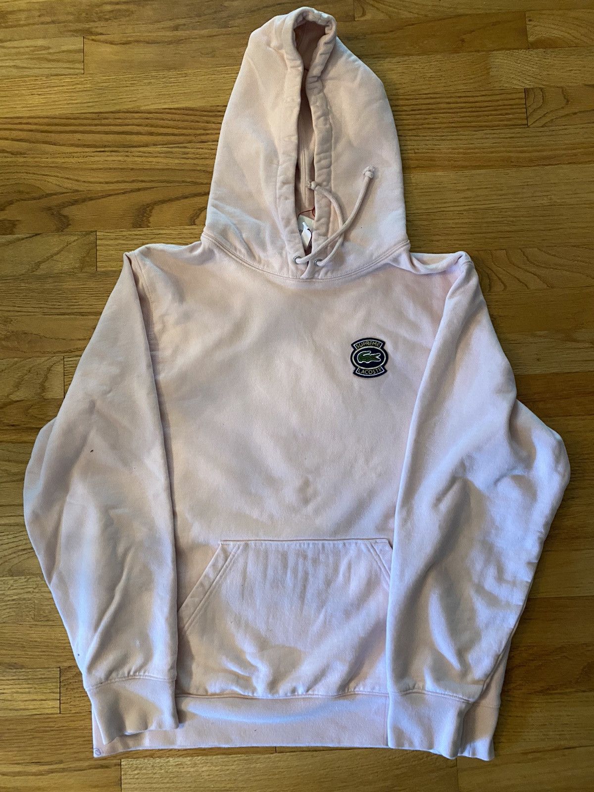 Lacoste × Supreme Supreme LACOSTE Hooded Sweatshirt | Grailed
