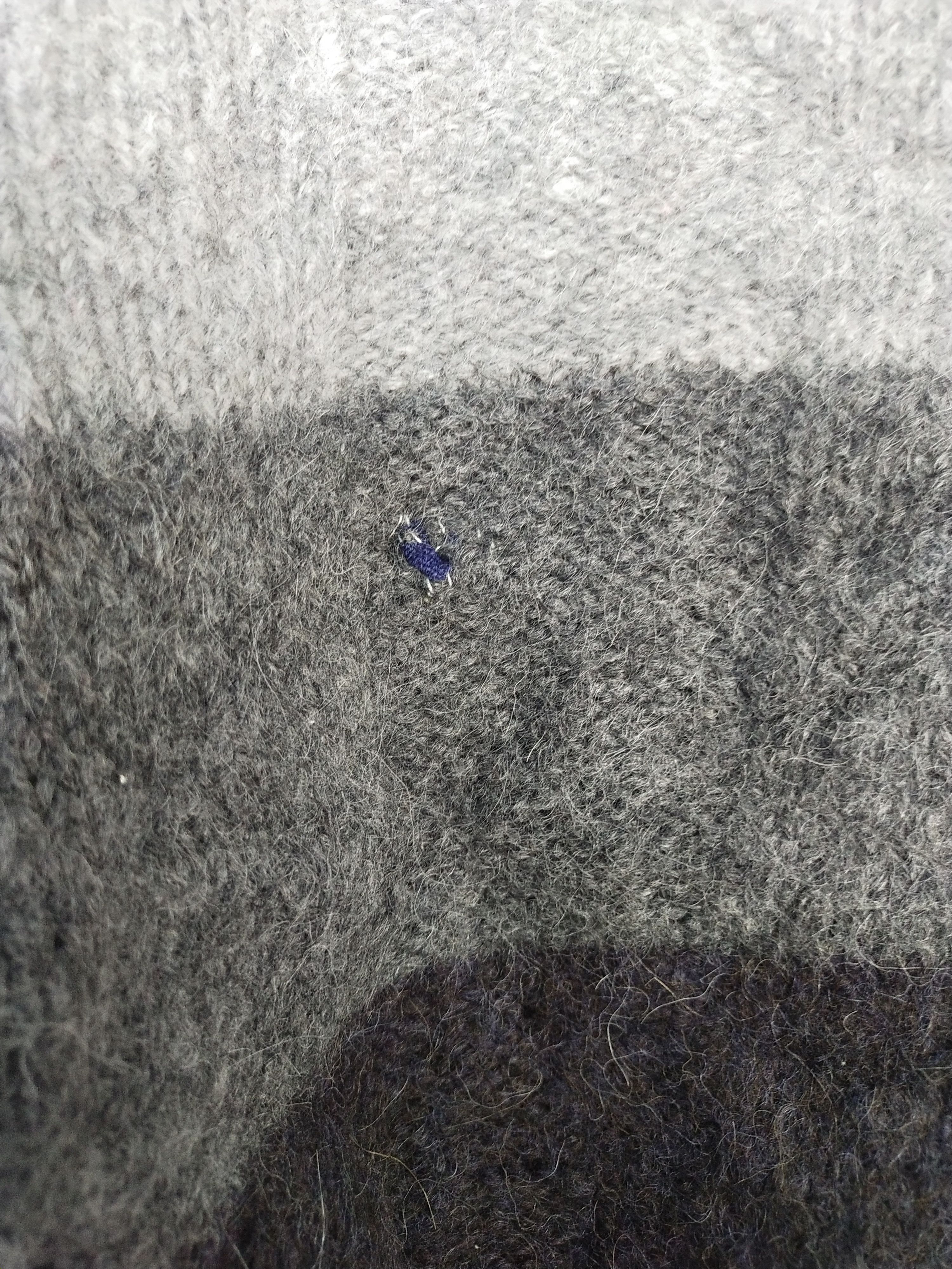 Japanese Brand × Vintage Japan vintage mohair Gray knitwear #S235 Size US XXS / EU 40 - 7 Thumbnail