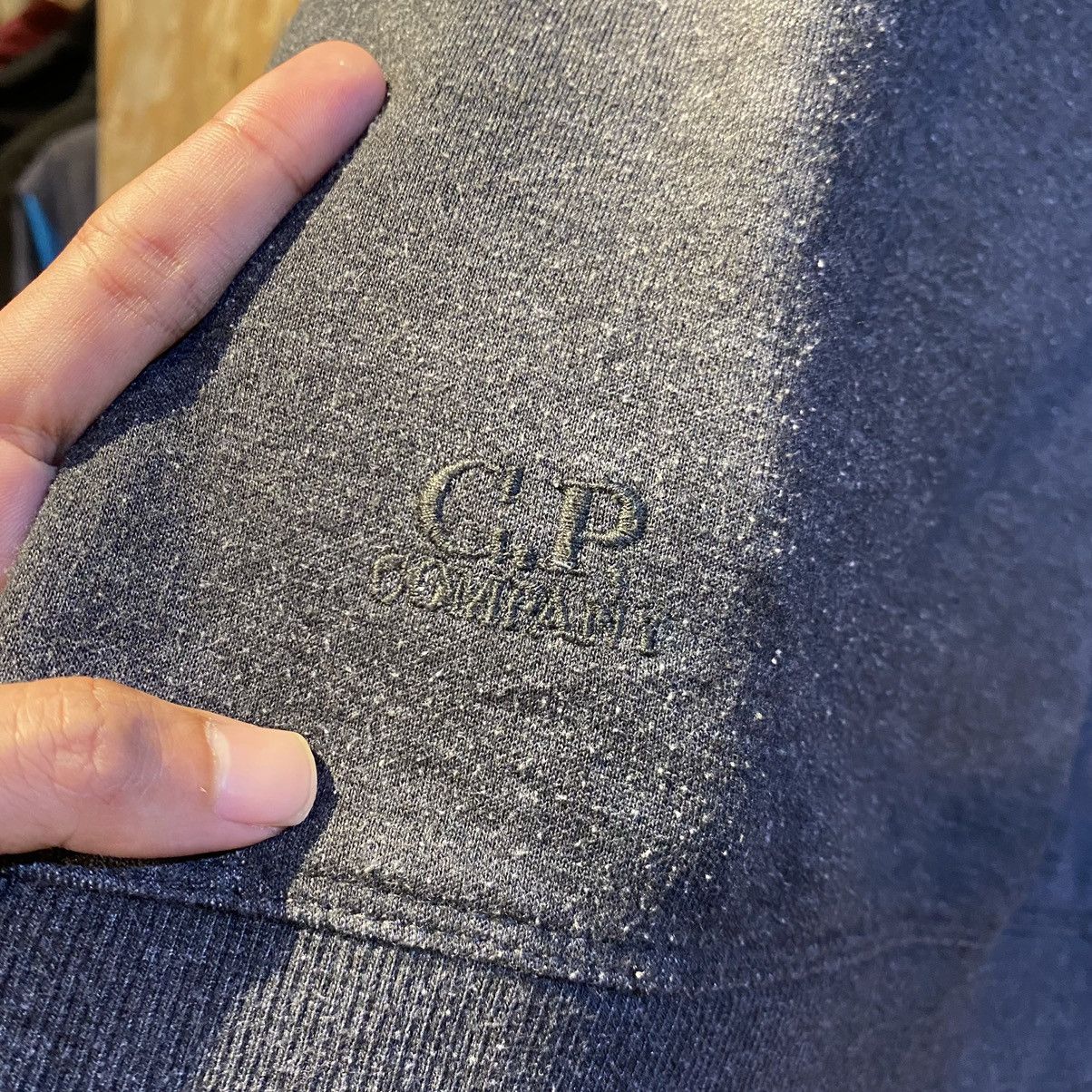 C.P. Company × Designer RARE‼️C.P. Company Lens Faded Black Sweatshirt Size US L / EU 52-54 / 3 - 6 Thumbnail