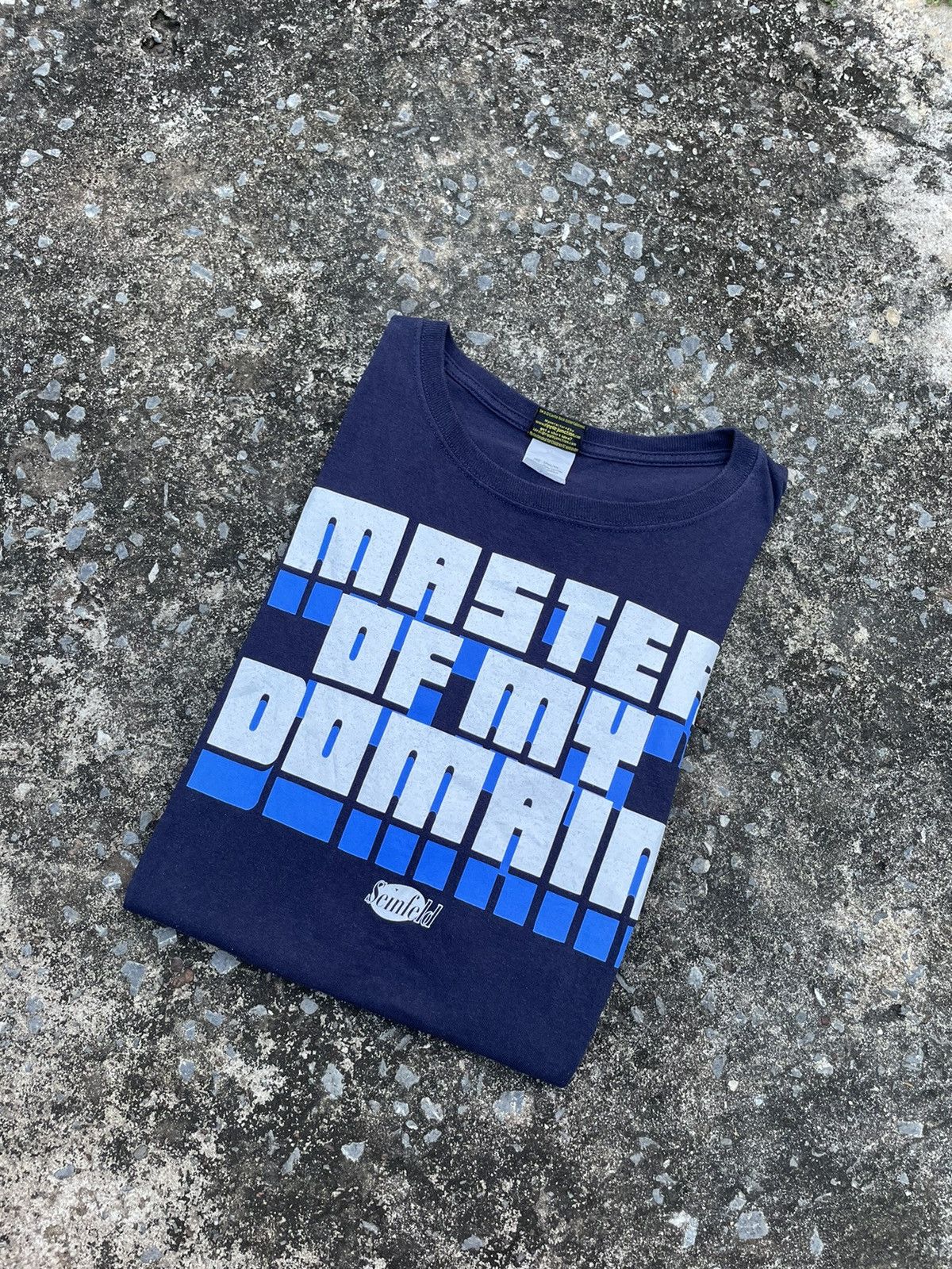 Vintage Seinfeld master of my domain tee