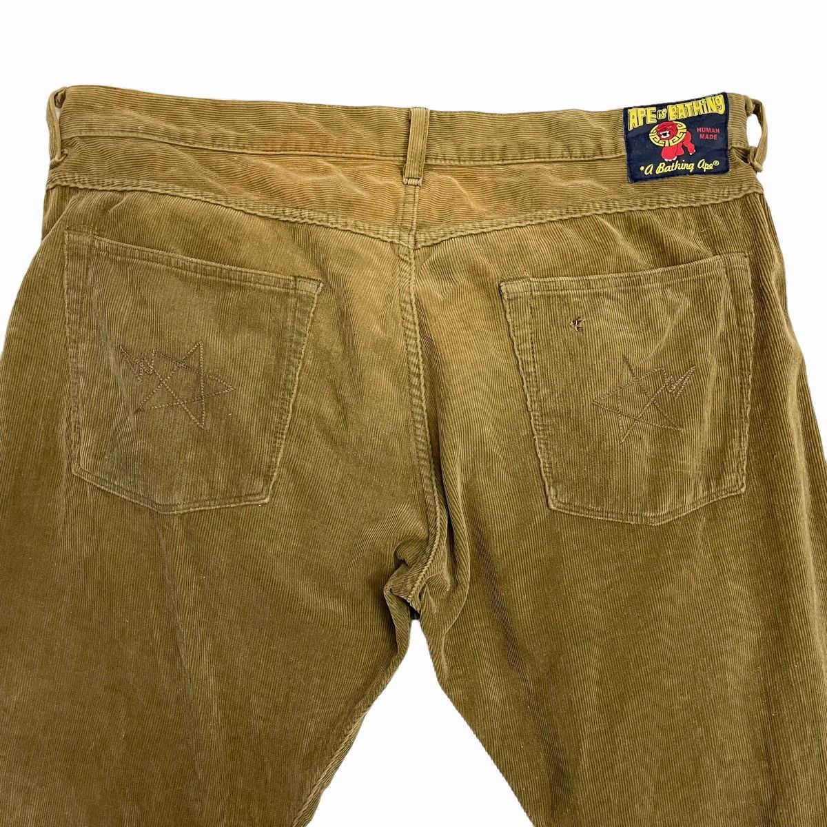 Human Made × Nigo × Vintage 🔥00s BAPE HUMAN MADE CORDUROY BOXY PANT Size US 38 / EU 54 - 5 Thumbnail