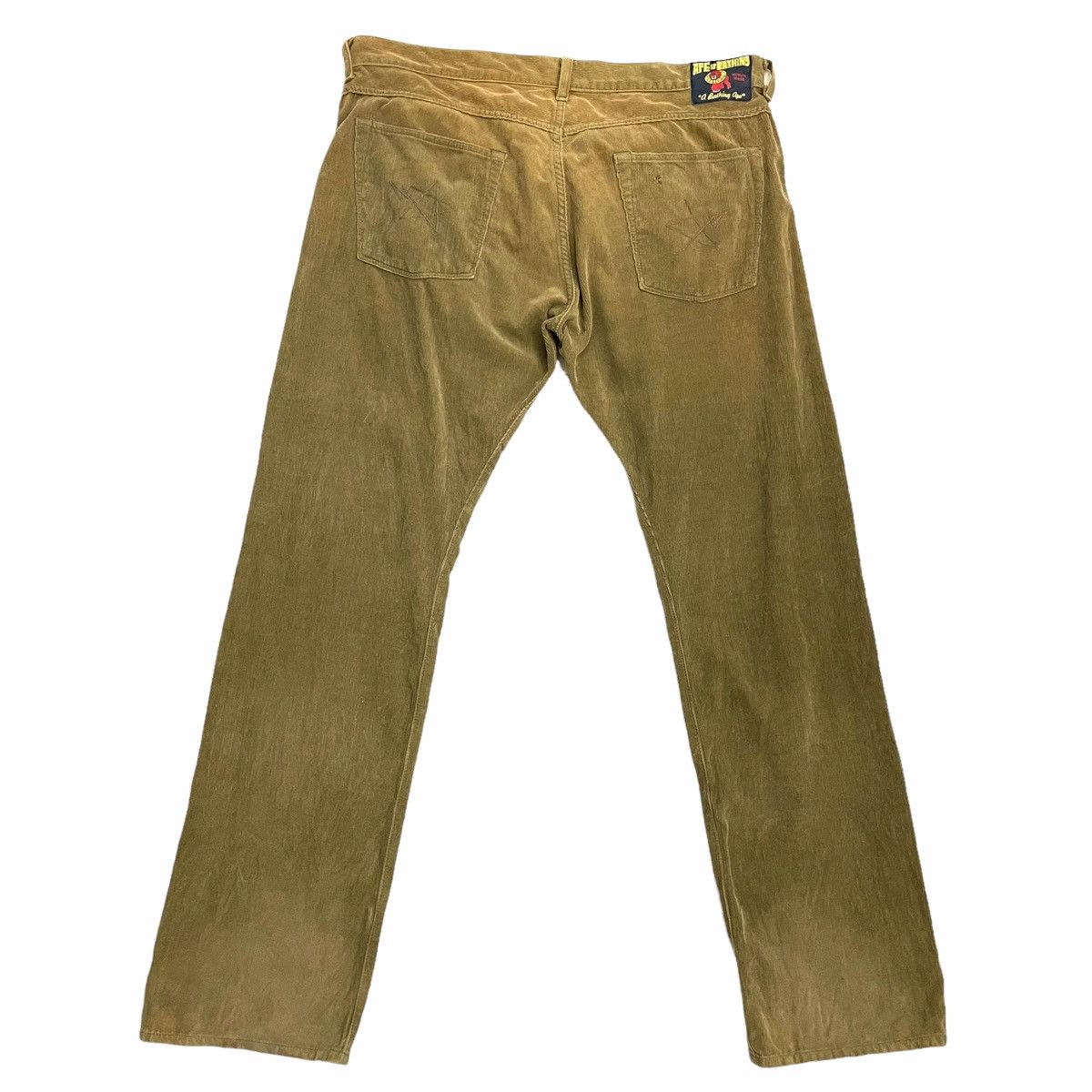 Human Made × Nigo × Vintage 🔥00s BAPE HUMAN MADE CORDUROY BOXY PANT Size US 38 / EU 54 - 4 Thumbnail