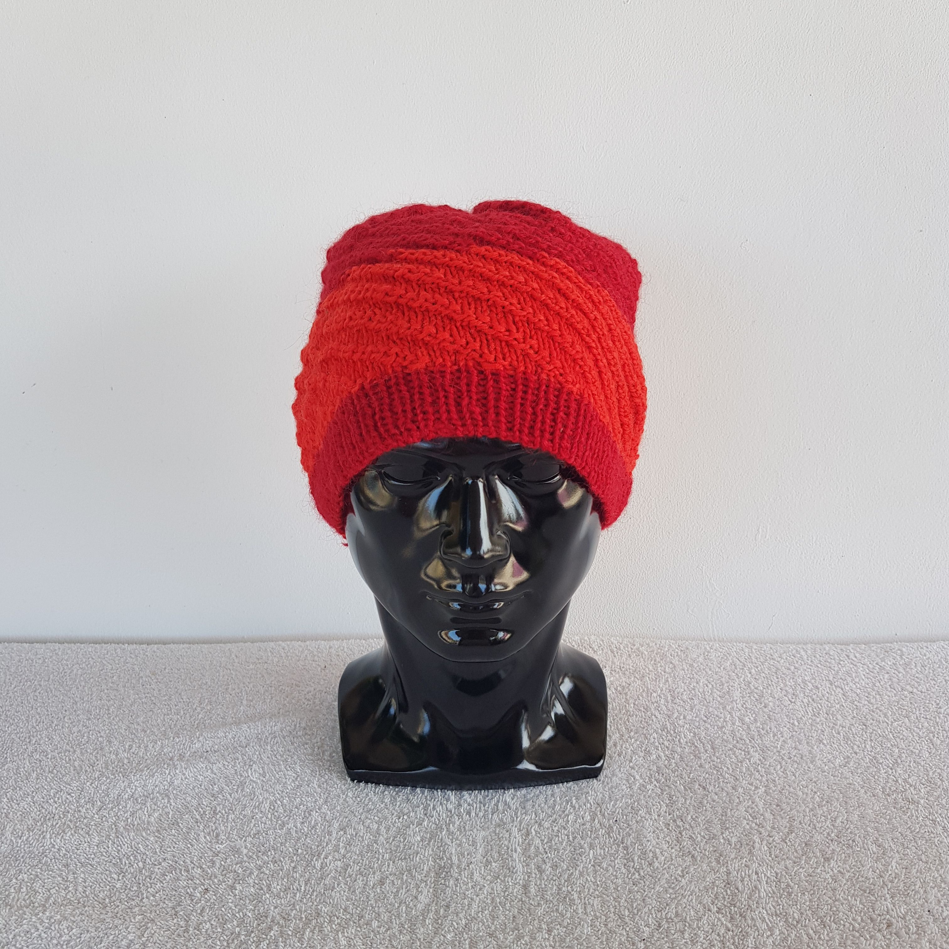 Japanese Brand Multicolor Japanese Beanie Snow Cap Multicolor Hats Size ONE SIZE - 2 Thumbnail