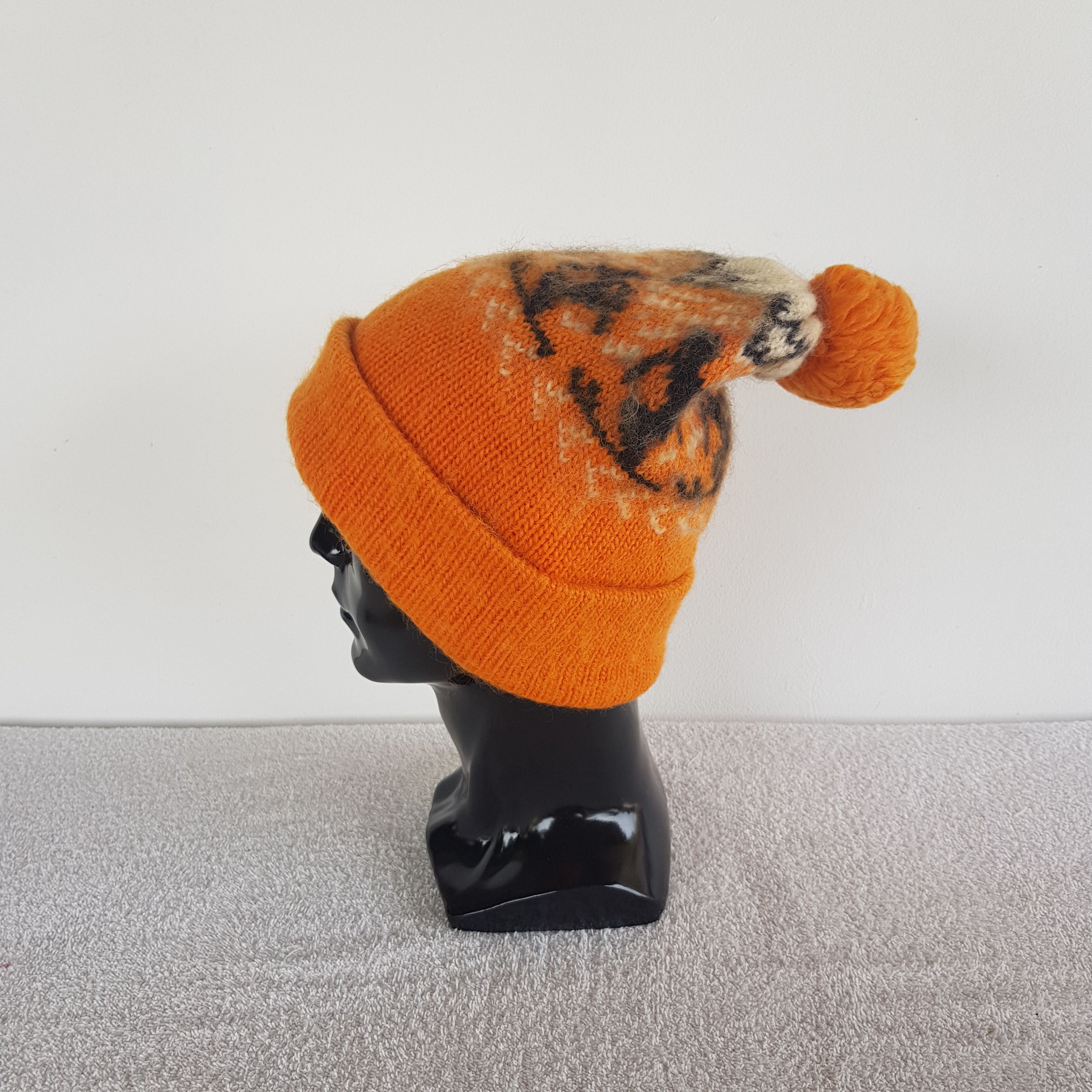 Japanese Brand × Vintage Vintage Japanese Beanie Snow Cap Unknown Brand Ski Hats Size ONE SIZE - 4 Thumbnail