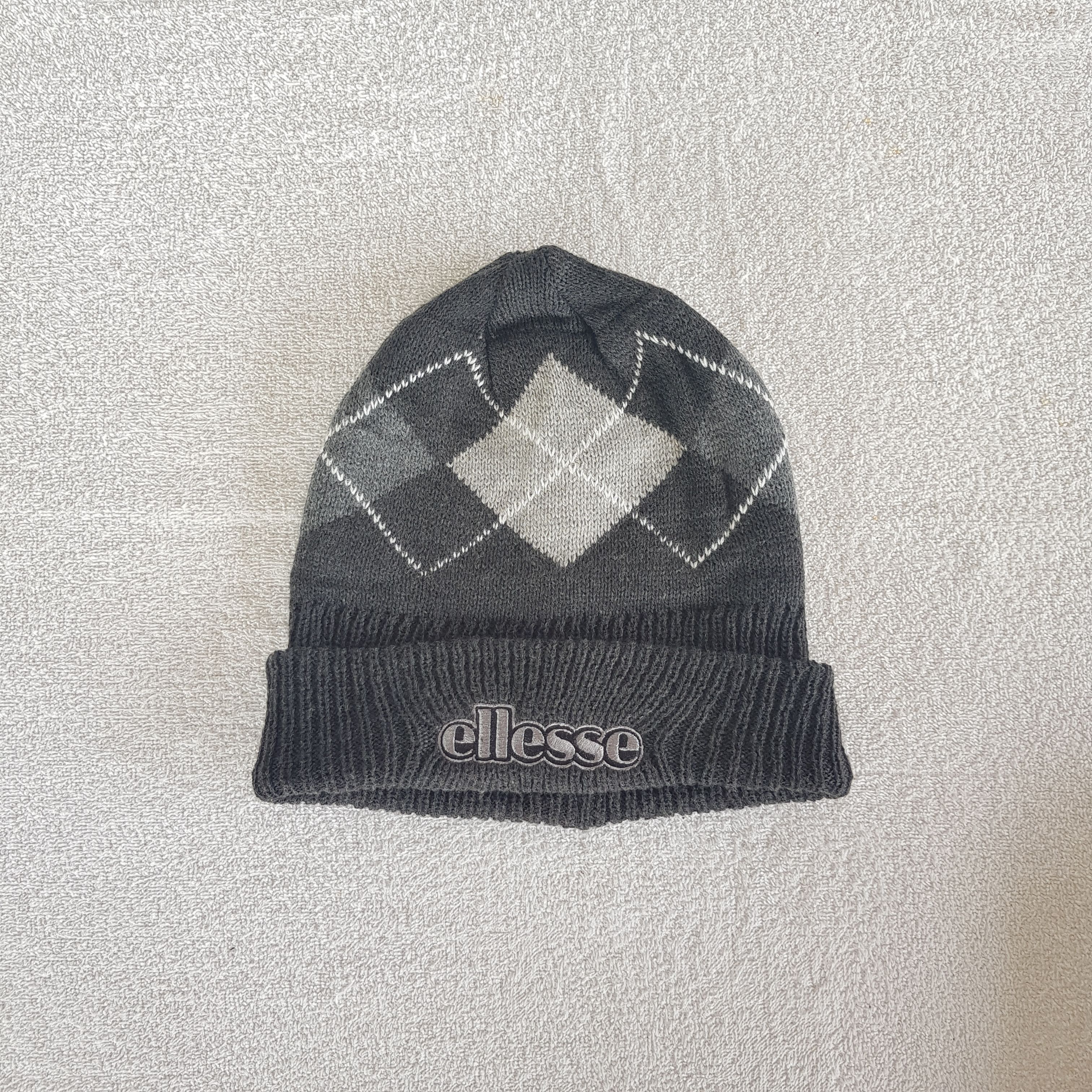 Ellesse × Vintage Vintage Ellesse Beanie Snow Cap Ellesse Hats - AC10192. Size ONE SIZE - 5 Thumbnail