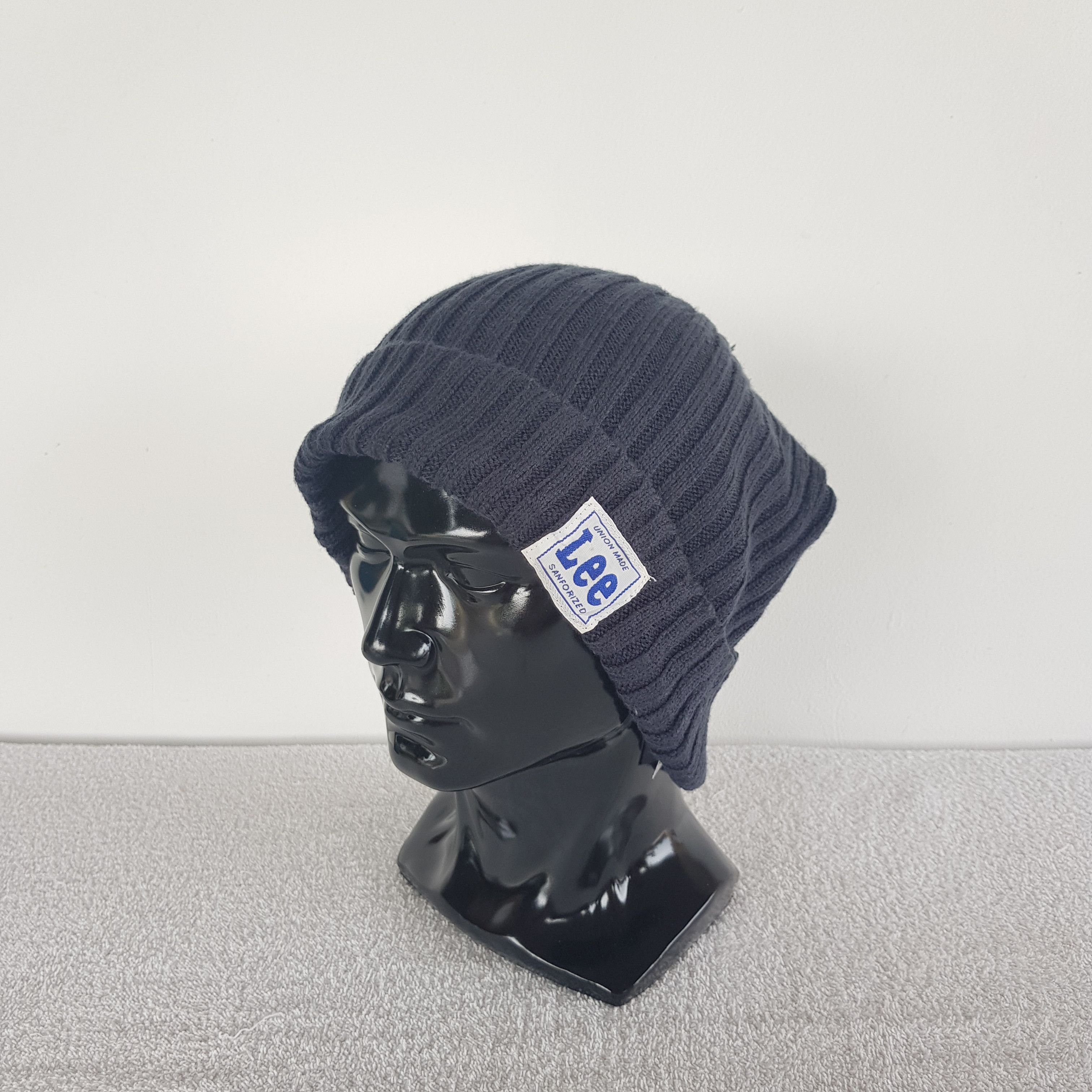 Lee × Vintage Vintage Lee Beanie Snow Cap Japanese Lee Hats - AC10214. Size ONE SIZE - 1 Thumbnail