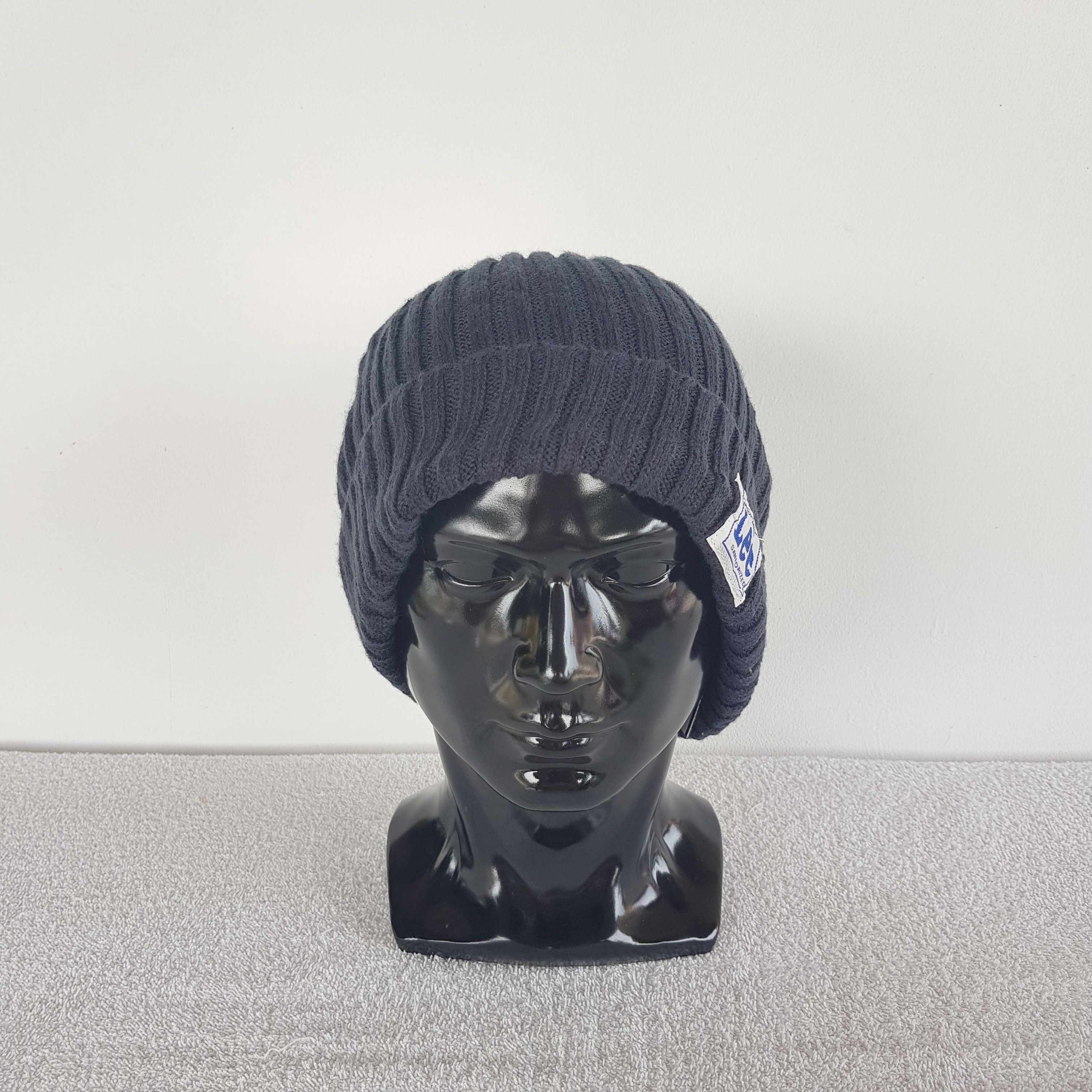 Lee × Vintage Vintage Lee Beanie Snow Cap Japanese Lee Hats - AC10214. Size ONE SIZE - 2 Thumbnail