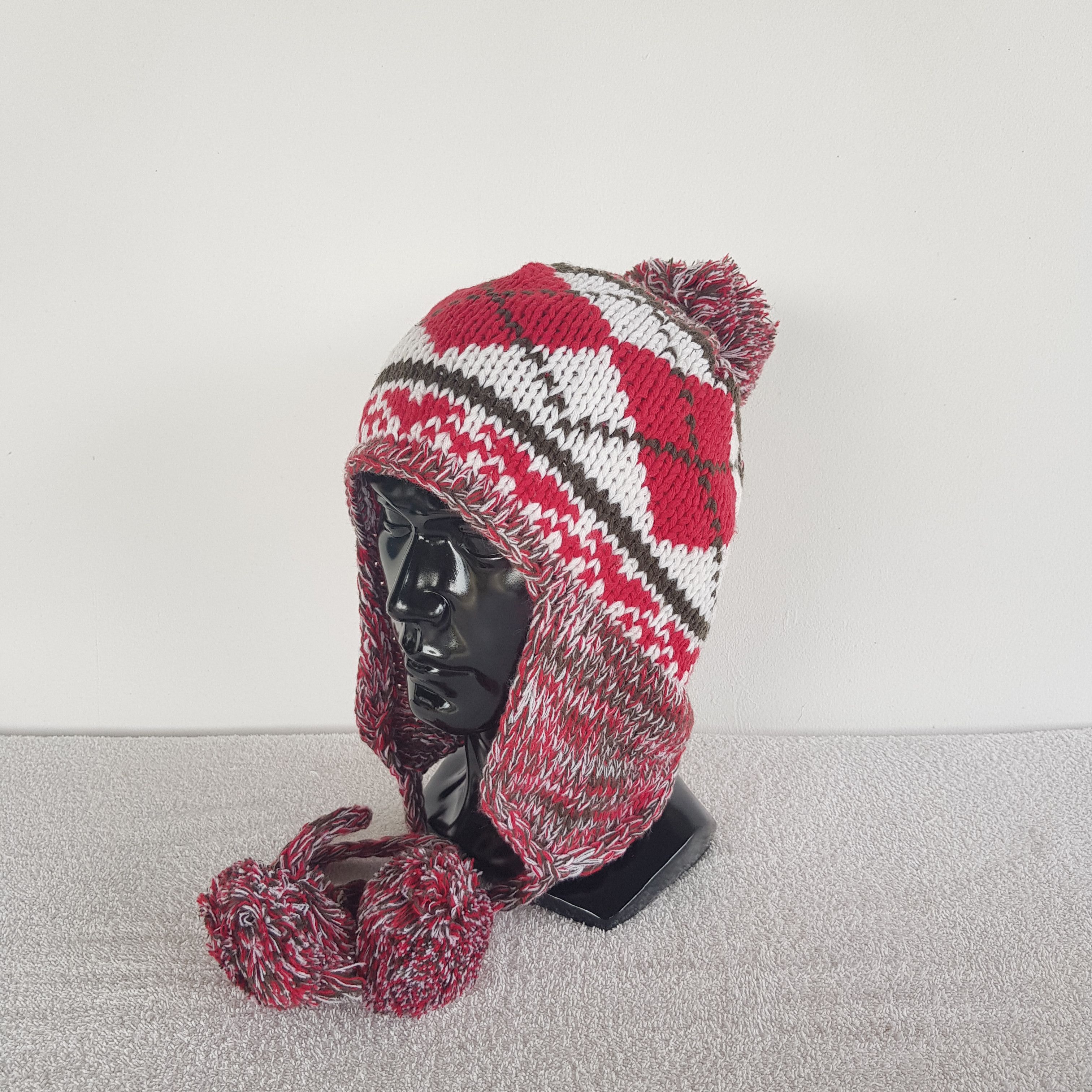 Unknown Earflap Beanie Snow Cap Japanese Hats - AC10150.