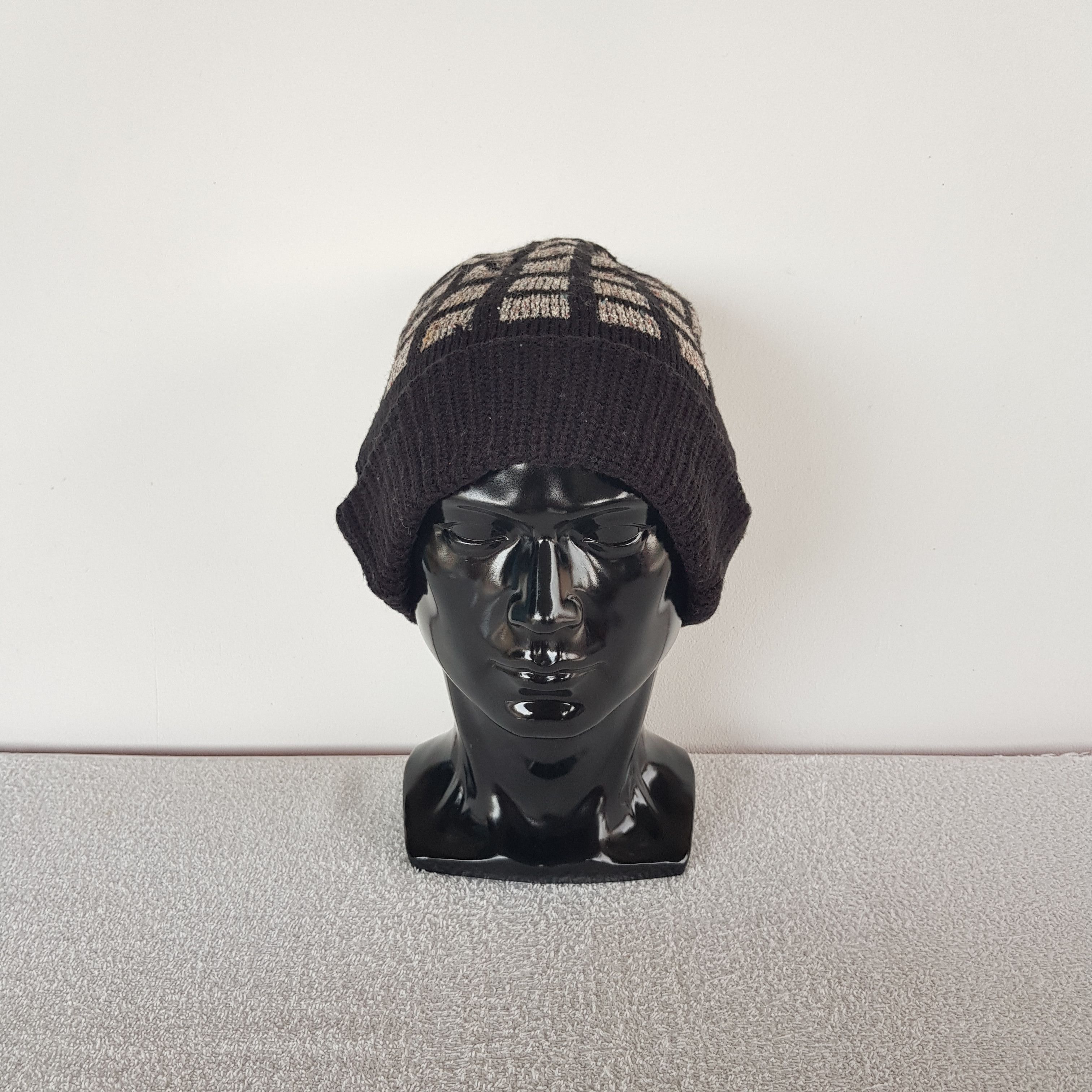 Japanese Brand × Vintage Japanese Hats Knitted Crochet Beanie Snow Cap - AC10862. Size ONE SIZE - 2 Thumbnail