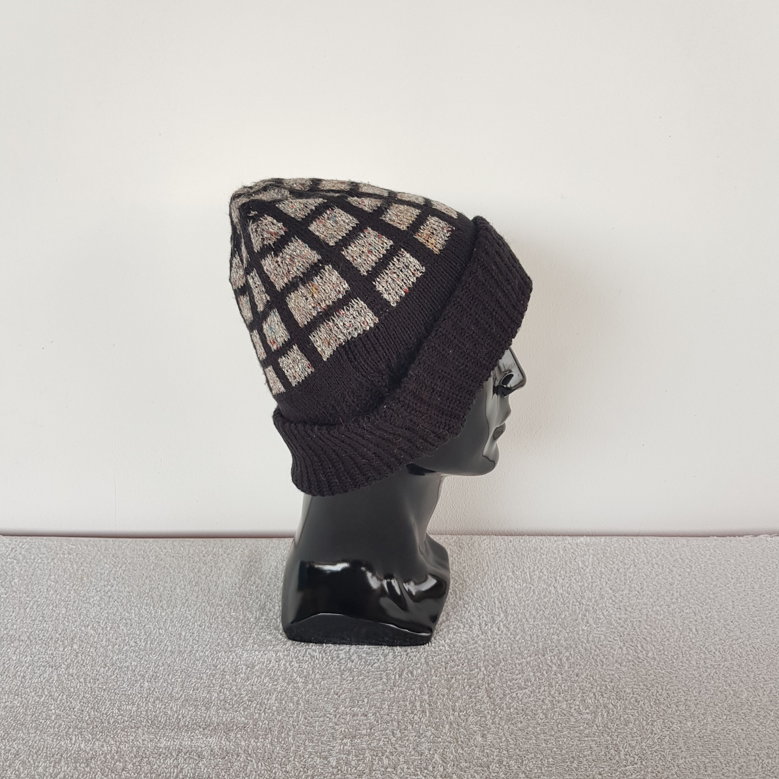 Japanese Brand × Vintage Japanese Hats Knitted Crochet Beanie Snow Cap - AC10862. Size ONE SIZE - 3 Thumbnail