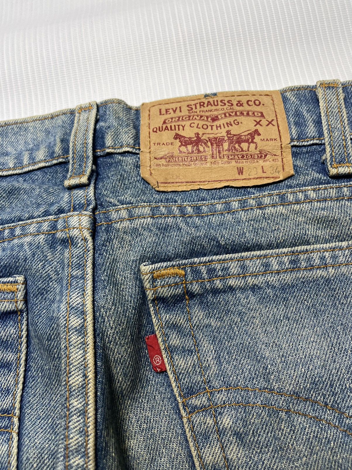 Levi's Vintage Levi's Made In USA Jeans Size US 29 - 15 Thumbnail