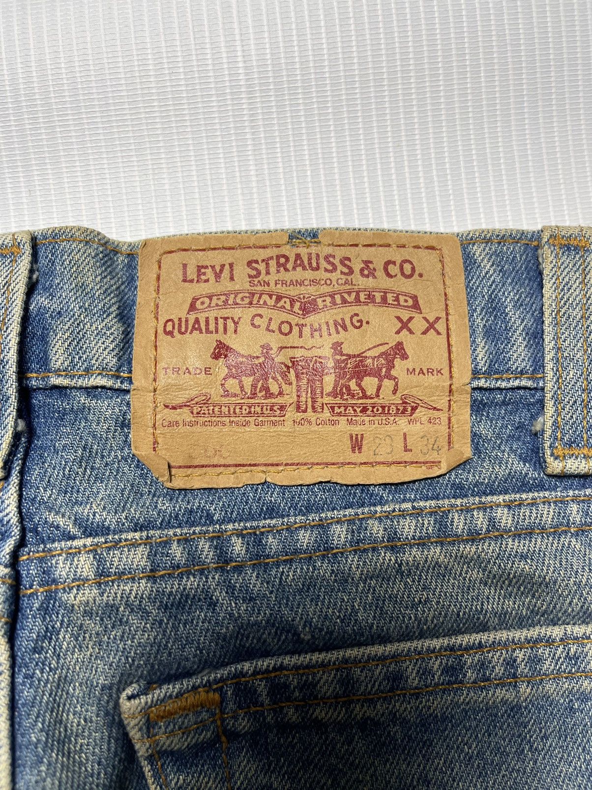 Levi's Vintage Levi's Made In USA Jeans Size US 29 - 16 Thumbnail