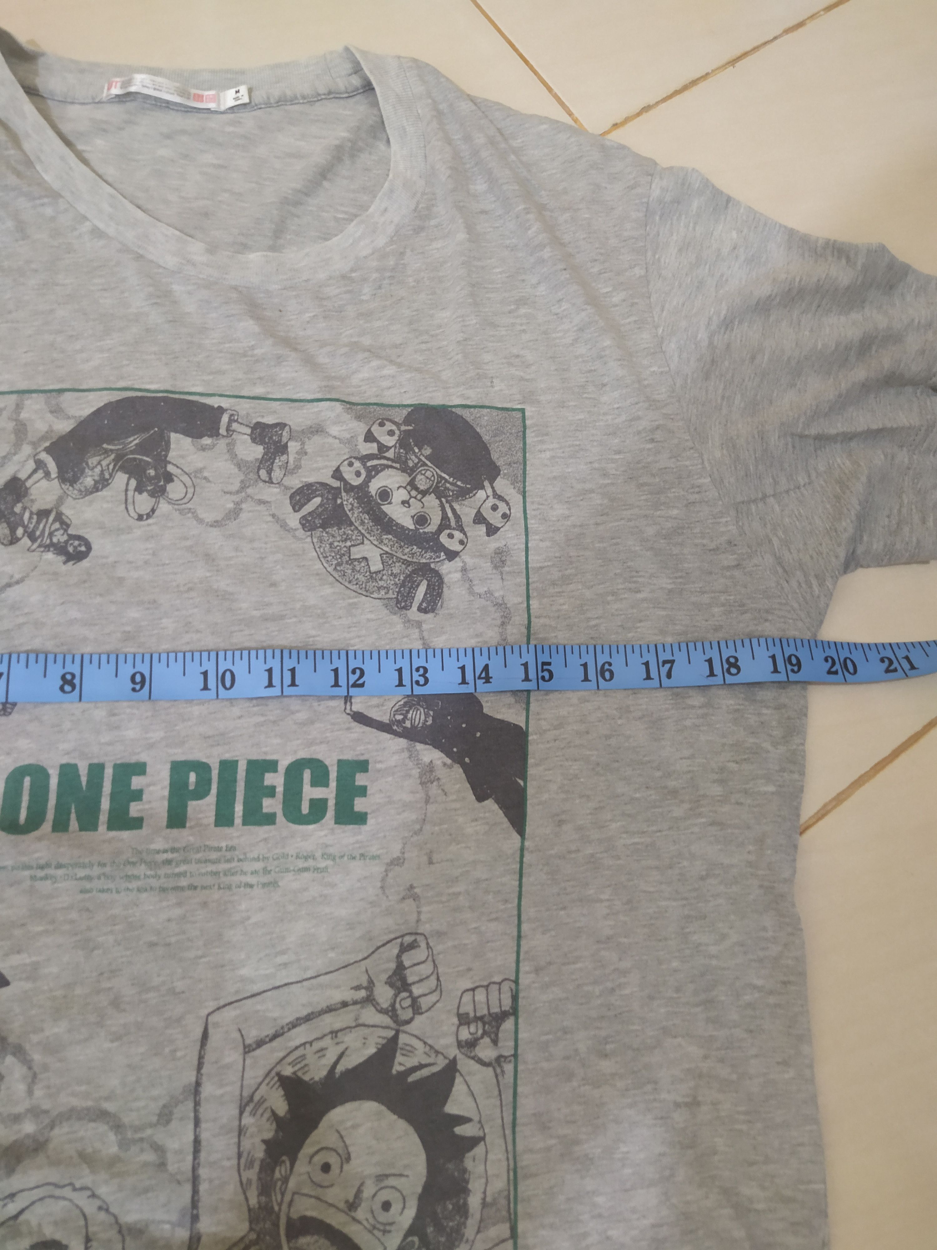 Anime One Piece x Uniqlo vintage Tshirt Rare Graphics Size US M / EU 48-50 / 2 - 5 Thumbnail
