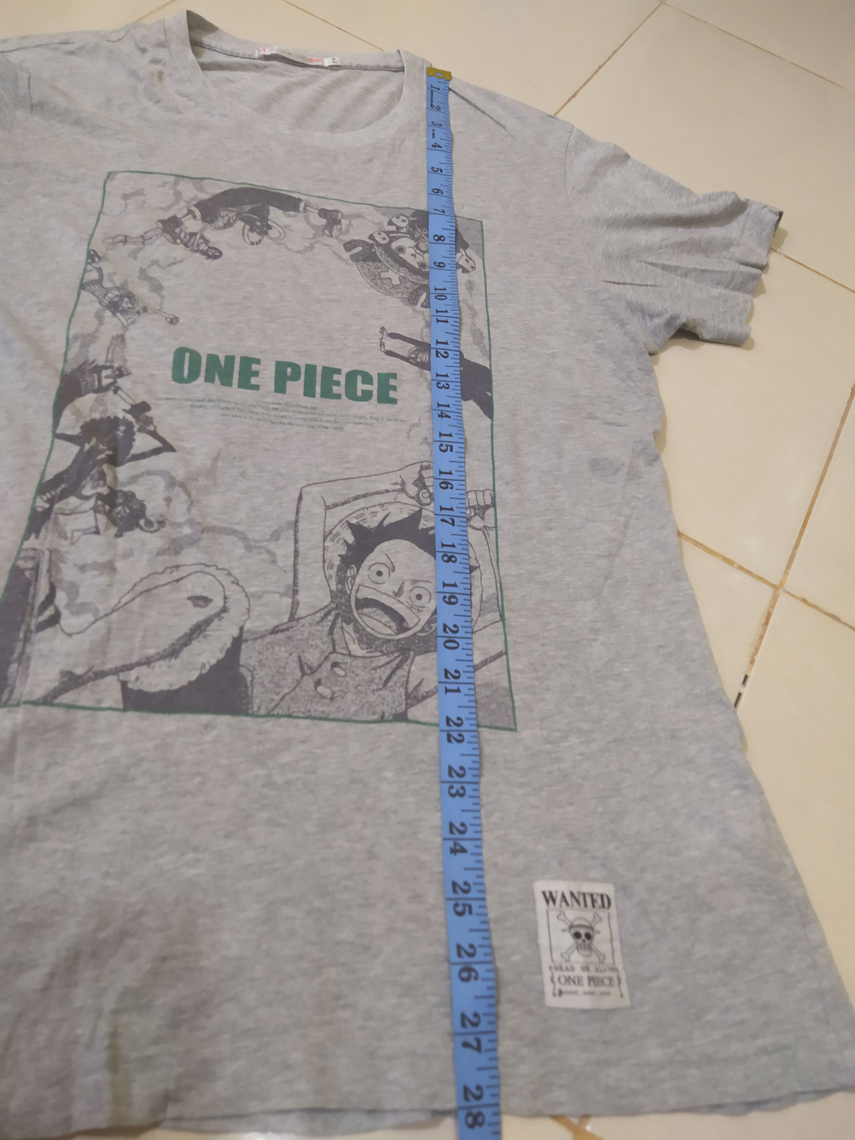 Anime One Piece x Uniqlo vintage Tshirt Rare Graphics Size US M / EU 48-50 / 2 - 6 Thumbnail