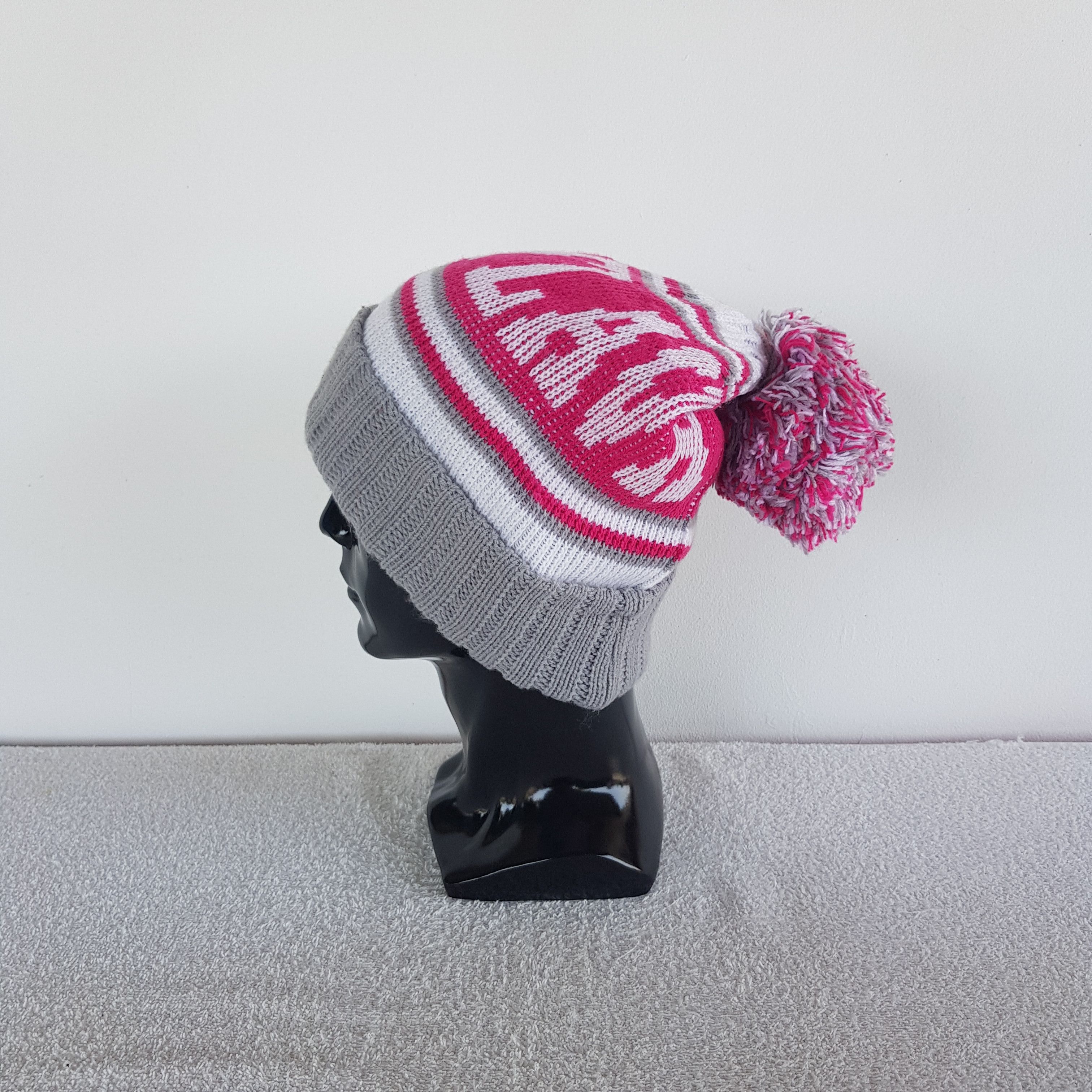 Japanese Brand Japanese Knitted Crochet Beanie Snow Cap Hats - AC10844. Size ONE SIZE - 4 Thumbnail