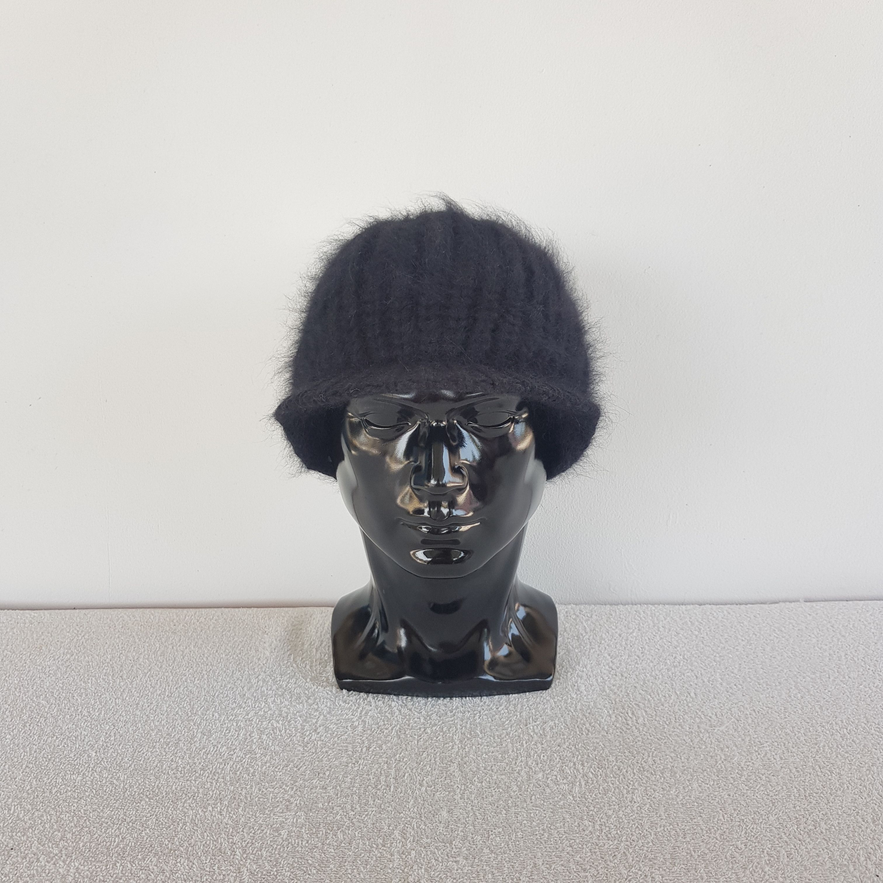 Japanese Brand × Vintage Unknown Japanese Beanie Faux Fur Snow Cap Wool Hats Size ONE SIZE - 2 Thumbnail