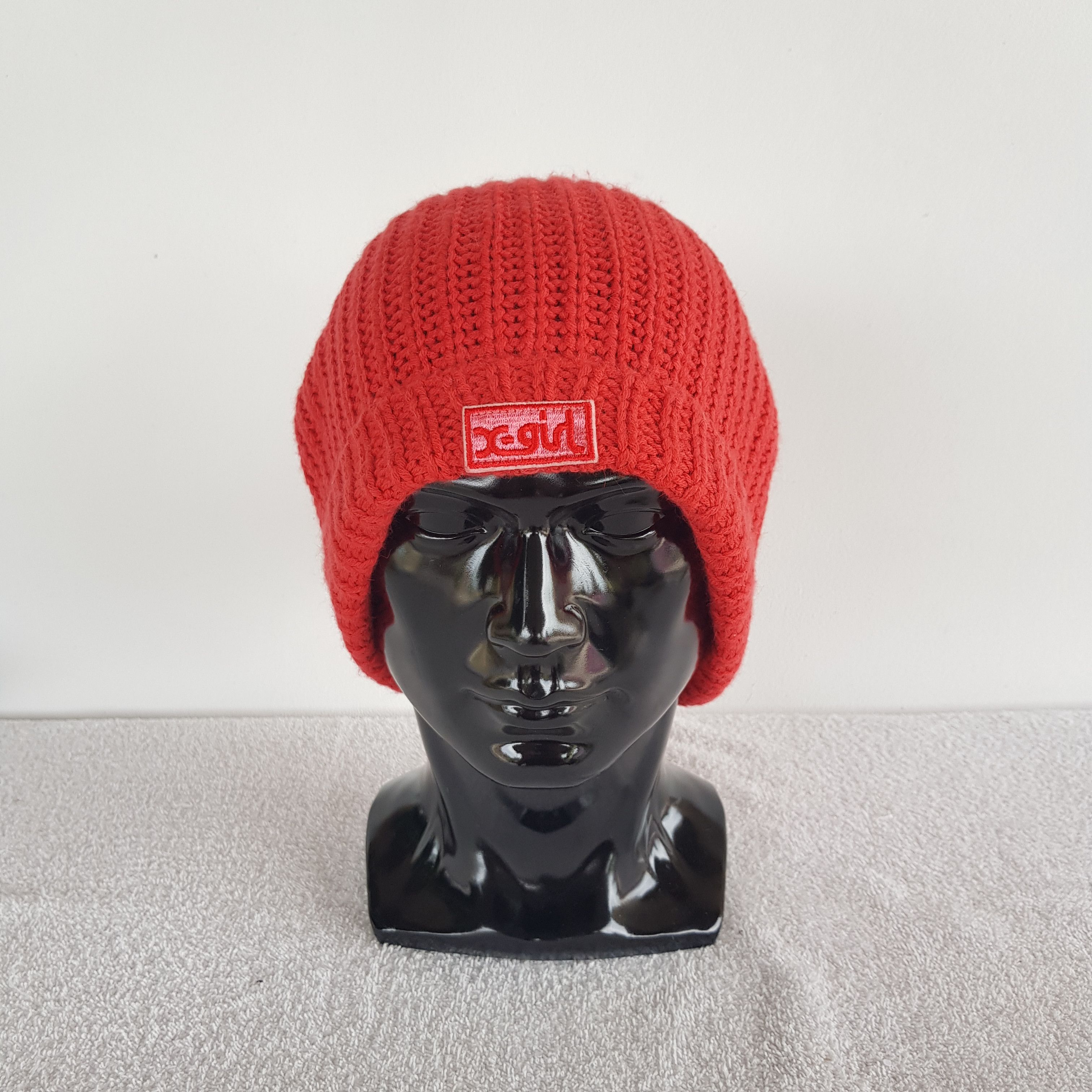 Japanese Brand × Vintage X Girl Beanie Snow Cap Japanese X Girl Hats - AC10001. Size ONE SIZE - 1 Thumbnail