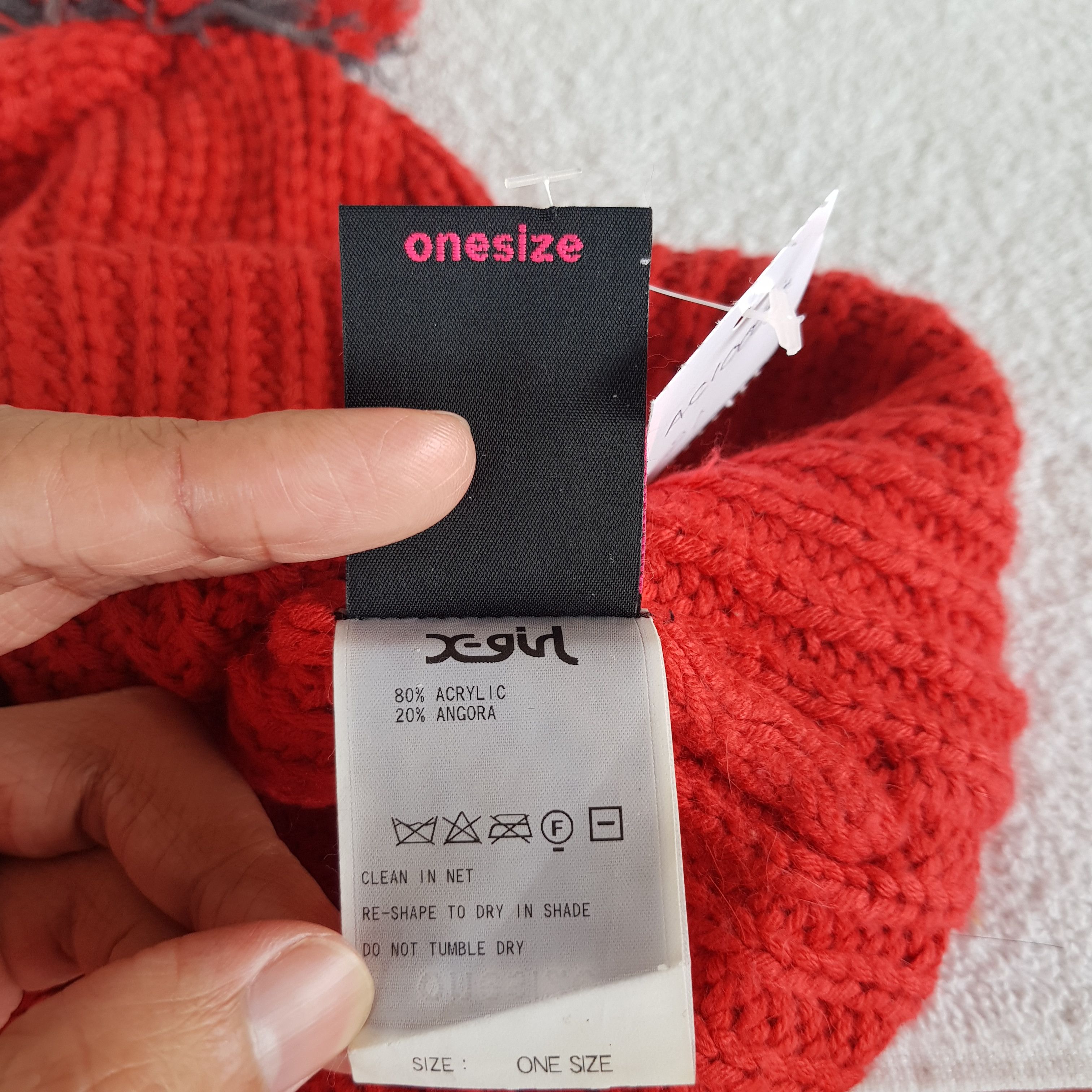 Japanese Brand × Vintage X Girl Beanie Snow Cap Japanese X Girl Hats - AC10001. Size ONE SIZE - 7 Thumbnail