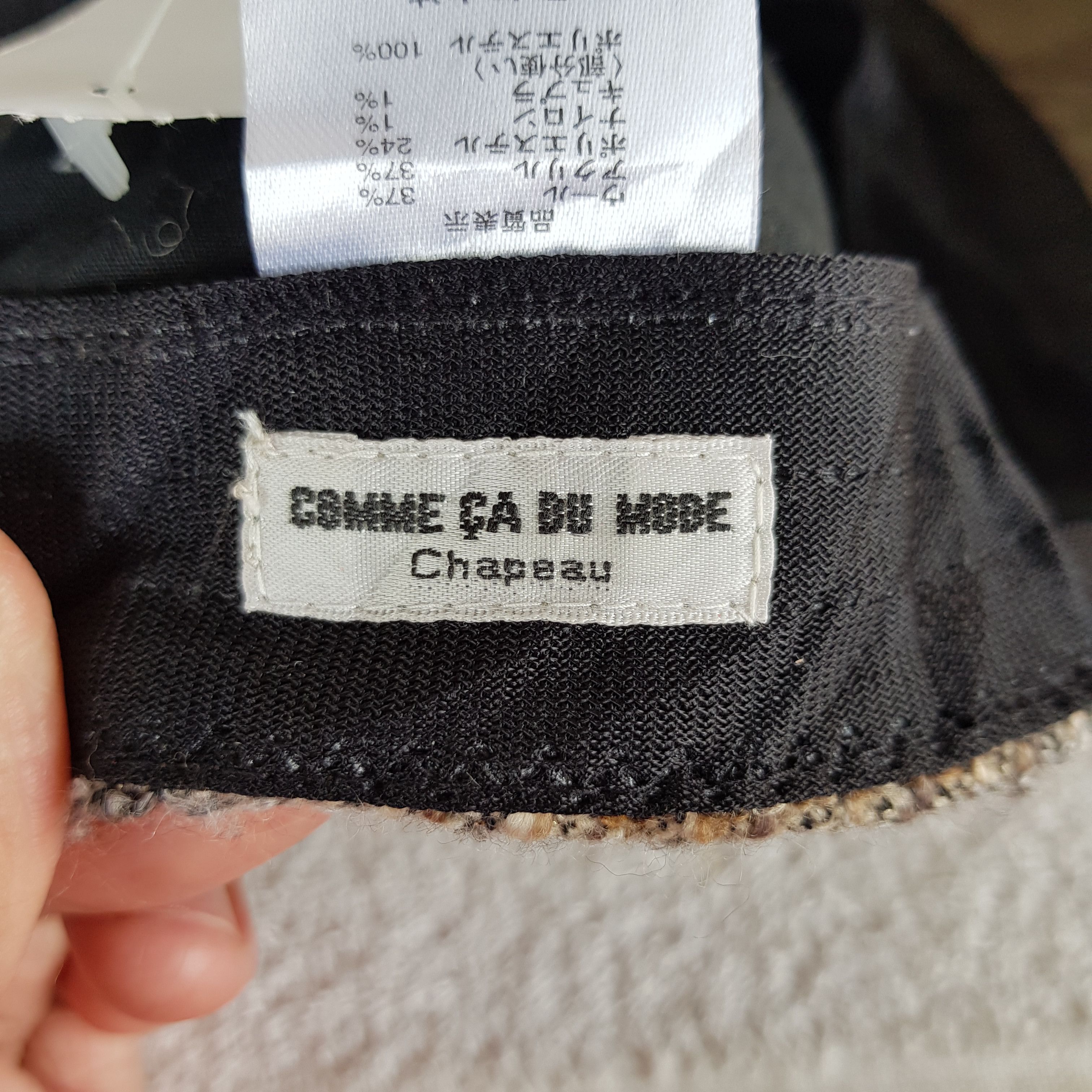 Japanese Brand × Vintage Comme ca Du Mode Beanie Snow Cap Comme ca Du Mode Hats Size ONE SIZE - 6 Thumbnail