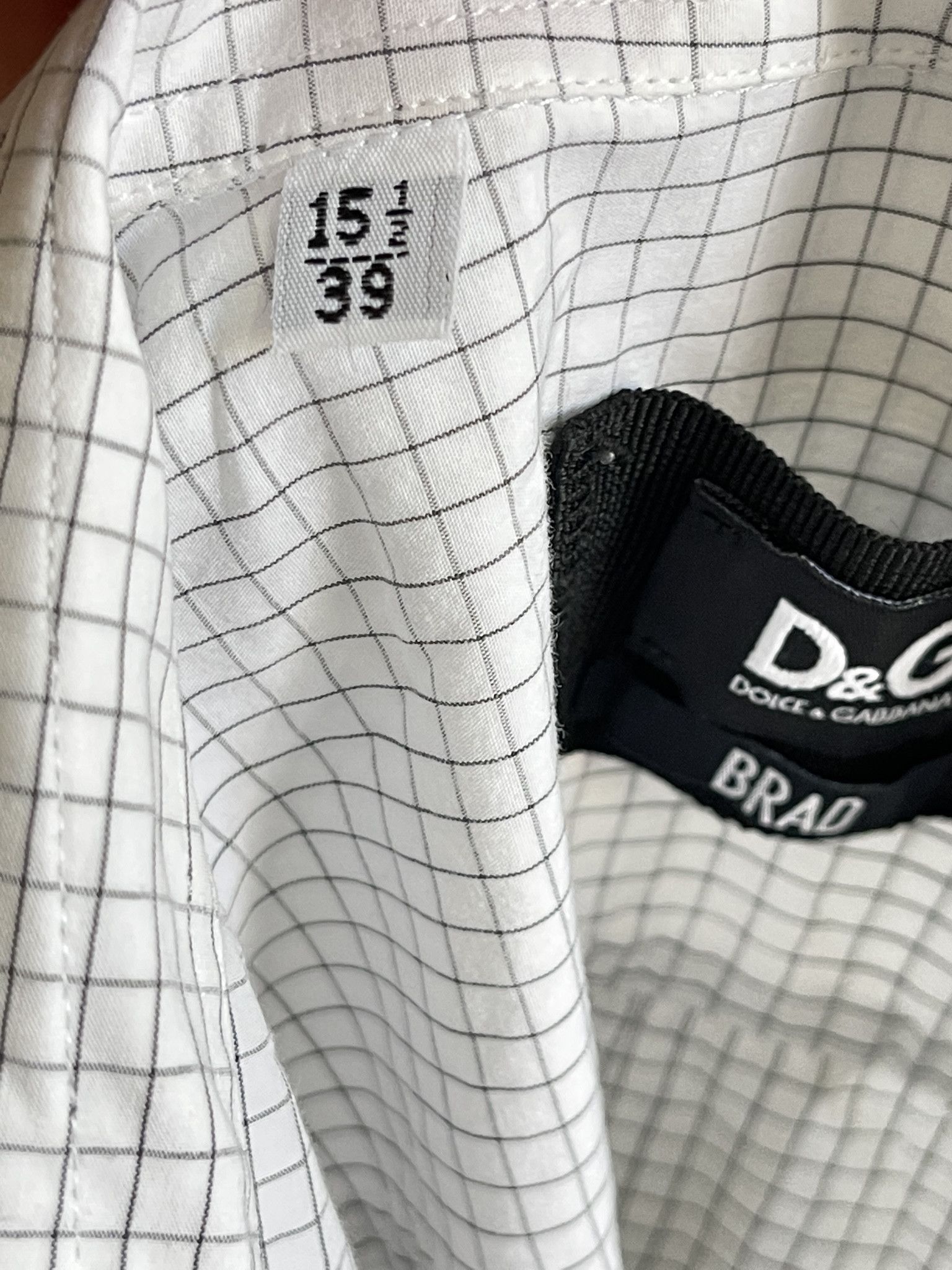Dolce & Gabbana Dolce and Gabbana plaid white shirt size xs summer Size US S / EU 44-46 / 1 - 7 Thumbnail