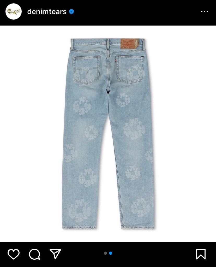 Denim Tears Vintage Indigo Mono Wreath（DENIM TEARS】Vintage