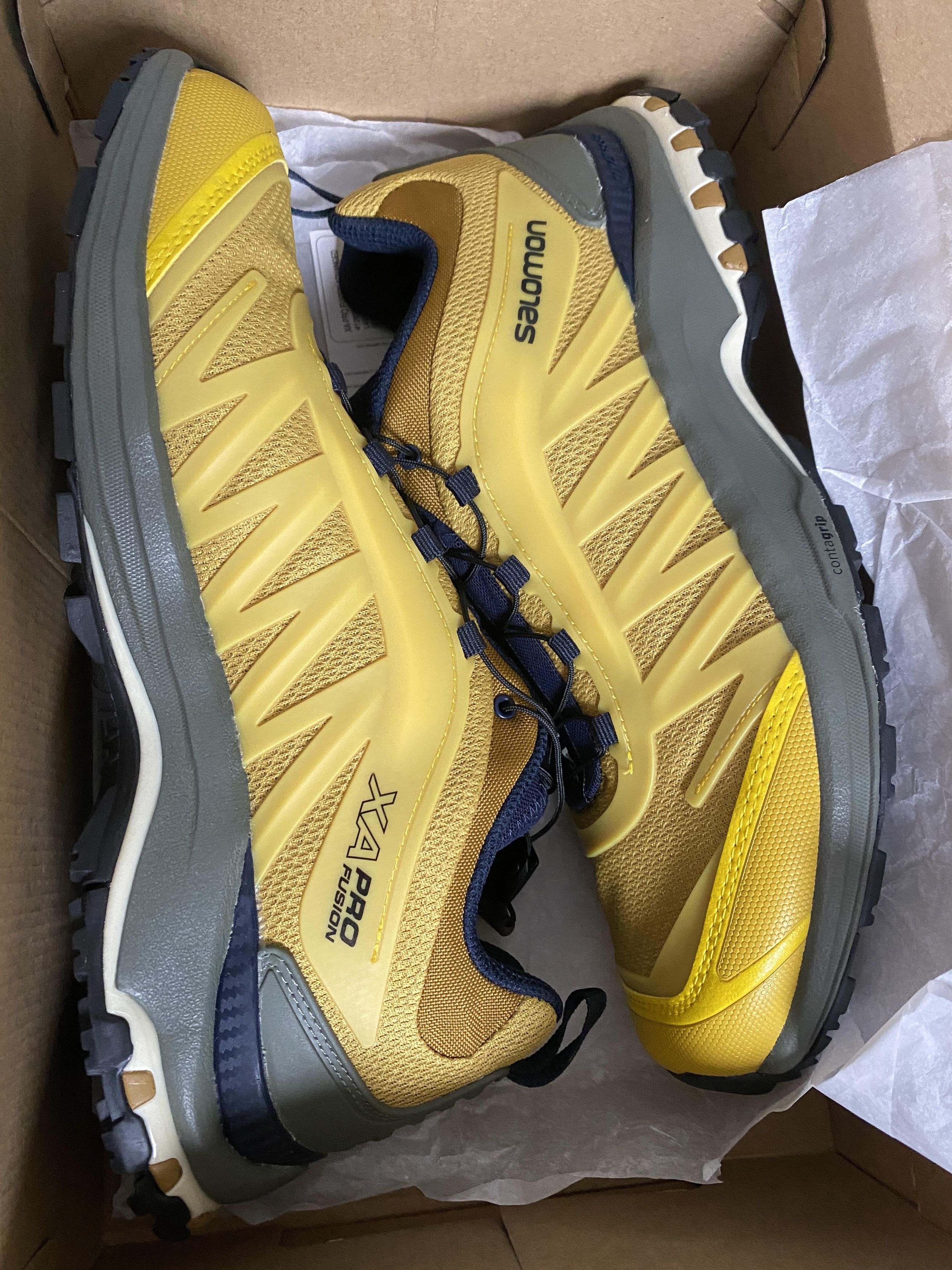 Salomon salomon XA-PRO fusion Advanced - Yellow Size US 10.5 / EU 43-44 - 5 Thumbnail
