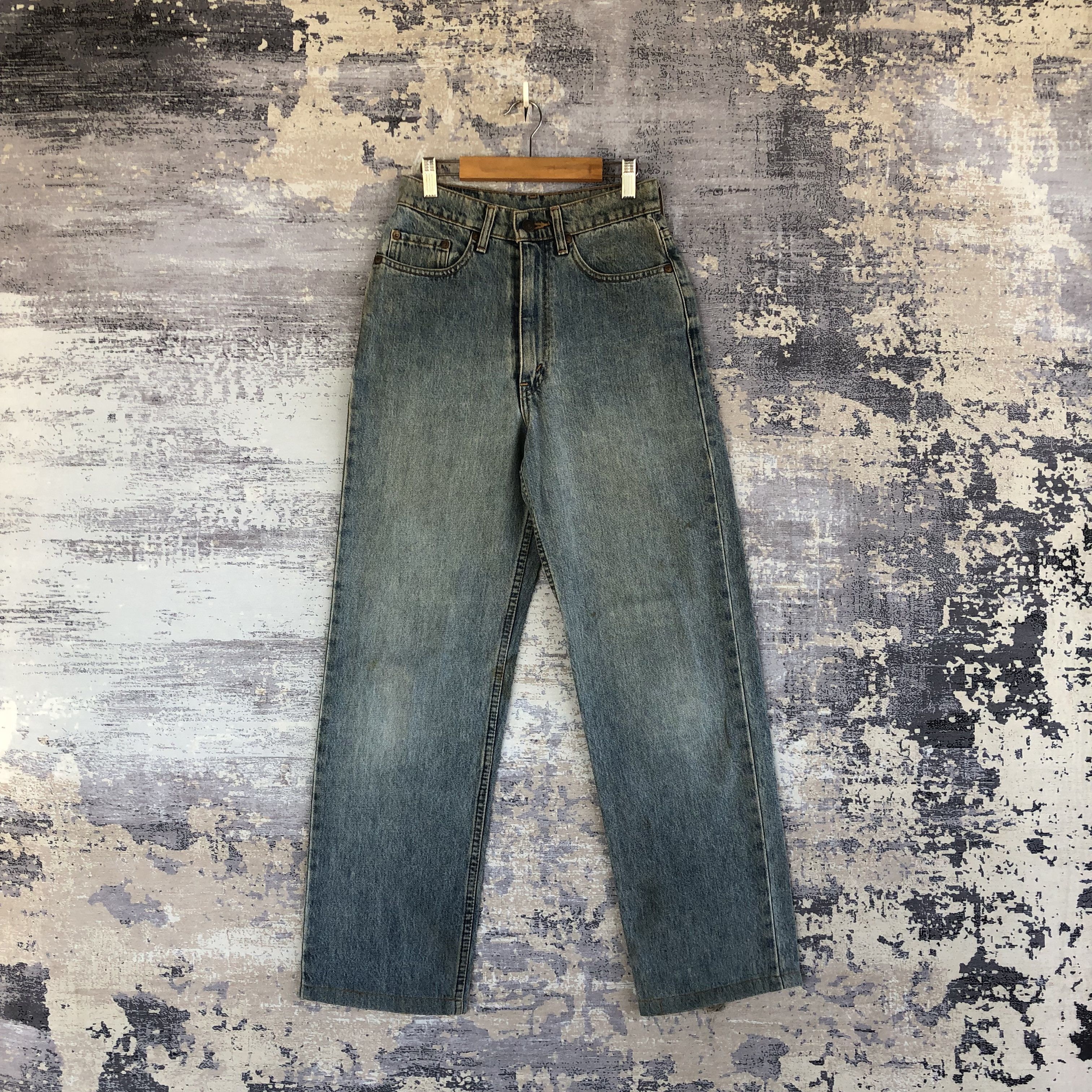 Levi's Vintage Levis 509 Dirty Baggy Jeans Levi's Mud Wash Denim Size 26" / US 2 / IT 38 - 1 Thumbnail