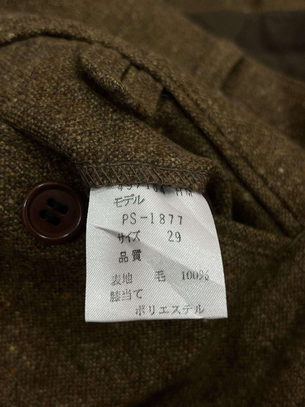 Paul Smith (Ee). VINTAGE PAUL SMITH WOOL PANTS Size US 28 / EU 44 - 6 Thumbnail